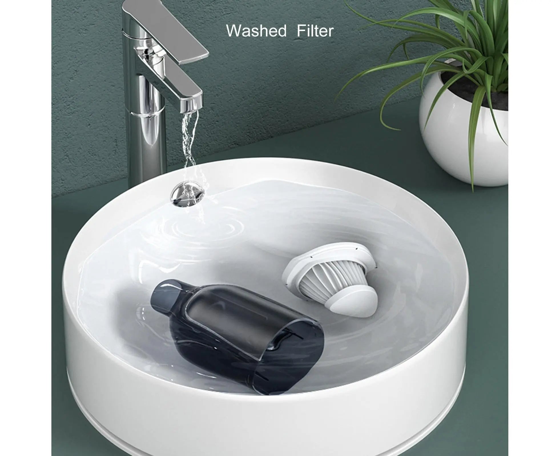 Car Vacuum Cleaner Wireless Strong Suction ABS Low Noise One Hand Operation Dust Remover for Auto Black Wholesale Hub