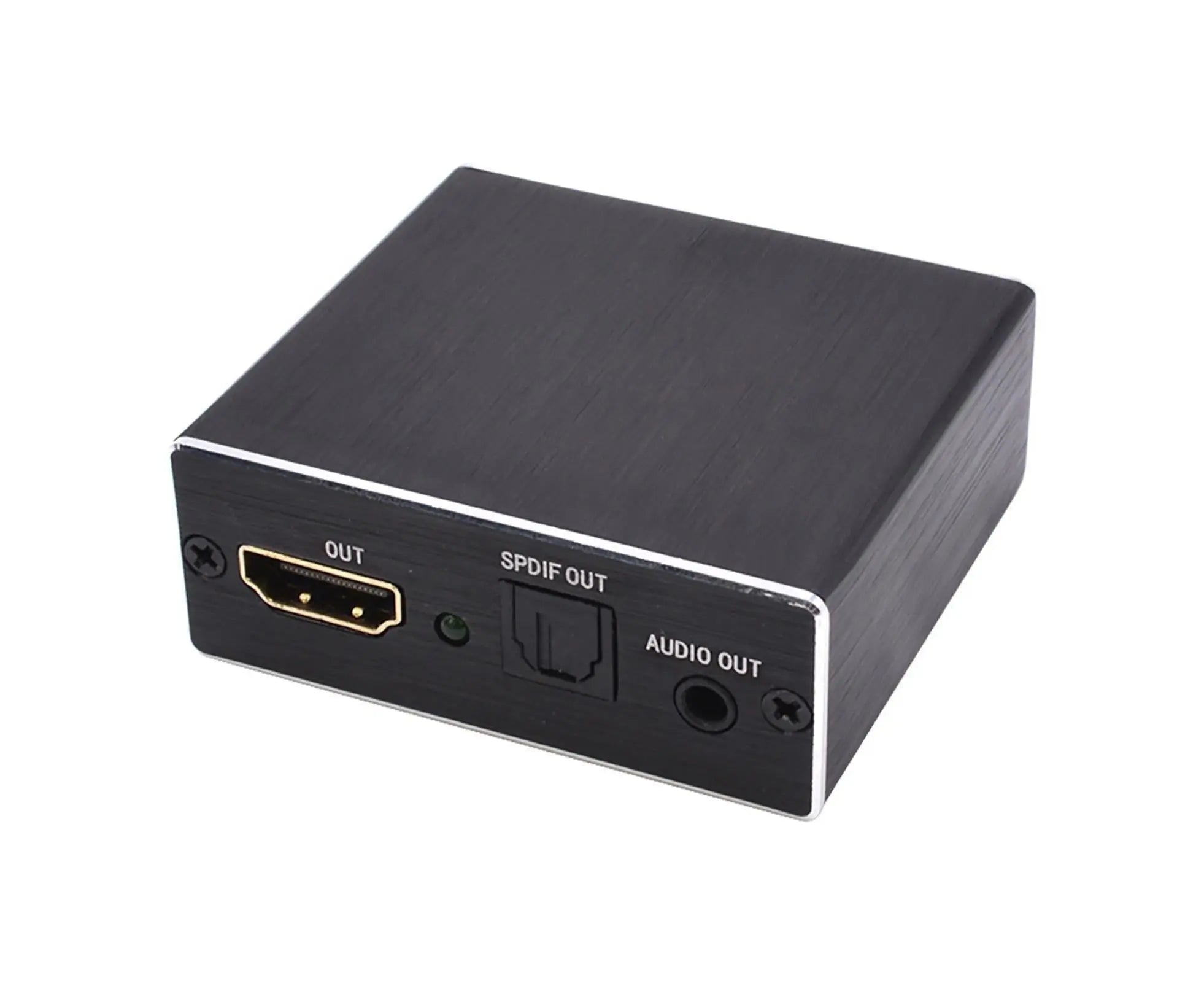 HDMI-compatible to SPDIF+R/L High Clarity Audio Converter Adapter 5.1 Optical Fiber Splitter 4K 2K Black Wholesale Hub