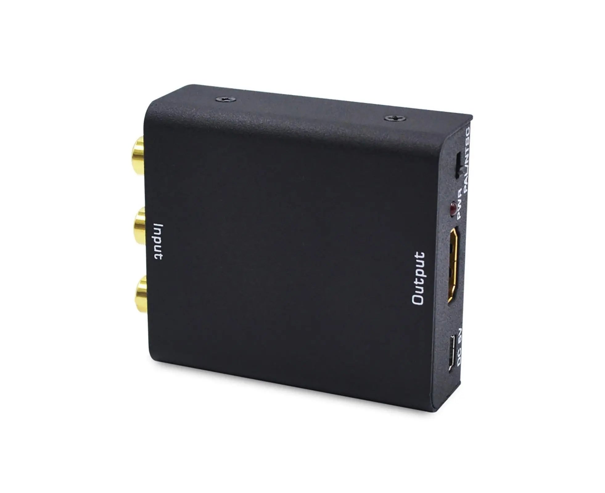 Mini HDMI-compatible 1.4b to AV 4Kx2K 1080P to 3RCA CVBS Video Audio Converter Adapter Black Wholesale Hub