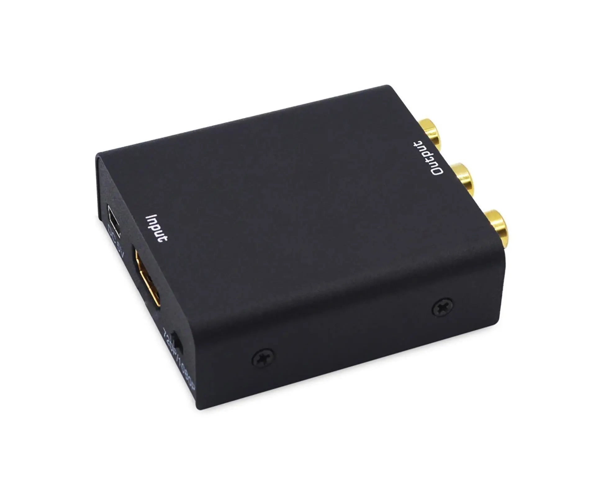 Mini HDMI-compatible 1.4b to AV 4Kx2K 1080P to 3RCA CVBS Video Audio Converter Adapter Black Wholesale Hub
