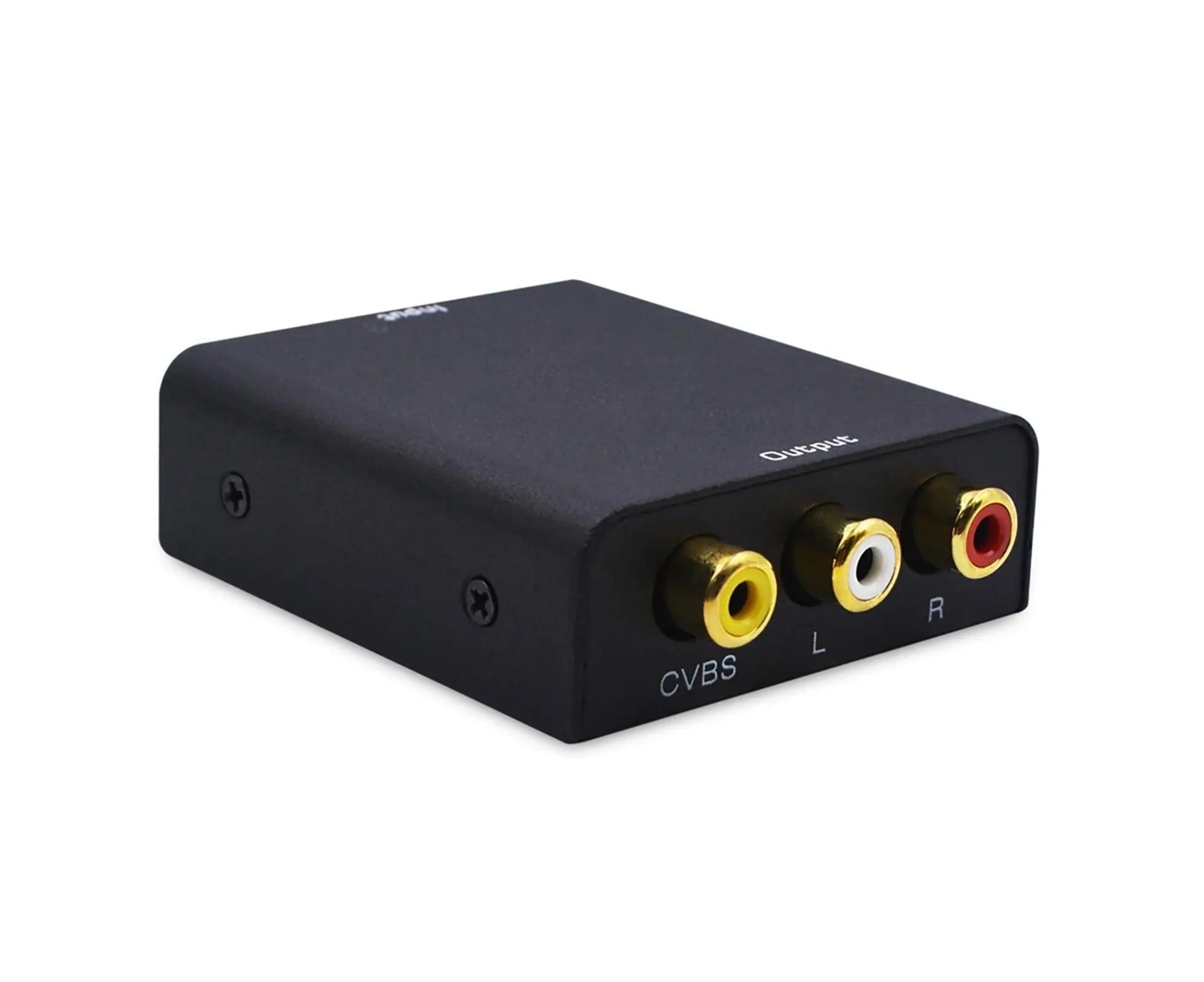 Mini HDMI-compatible 1.4b to AV 4Kx2K 1080P to 3RCA CVBS Video Audio Converter Adapter Black Wholesale Hub