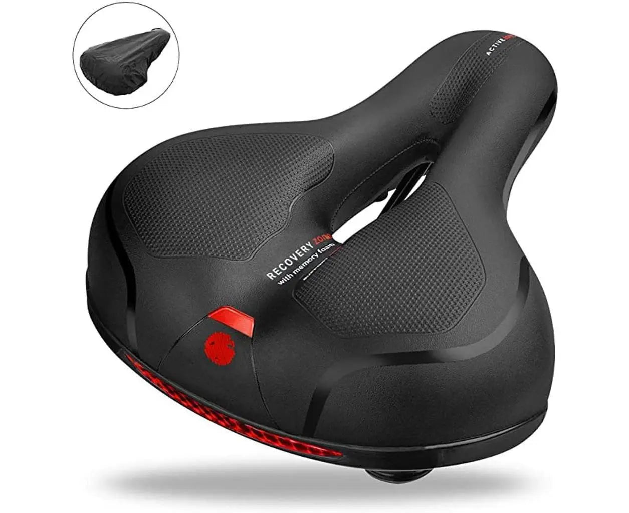Bicycle Saddle, Memory Foam Gel Bicycle Saddle, Ergonomic Hollow Saddle, Waterproof And Breathable Saddle For Men And Women Wholesale Hub