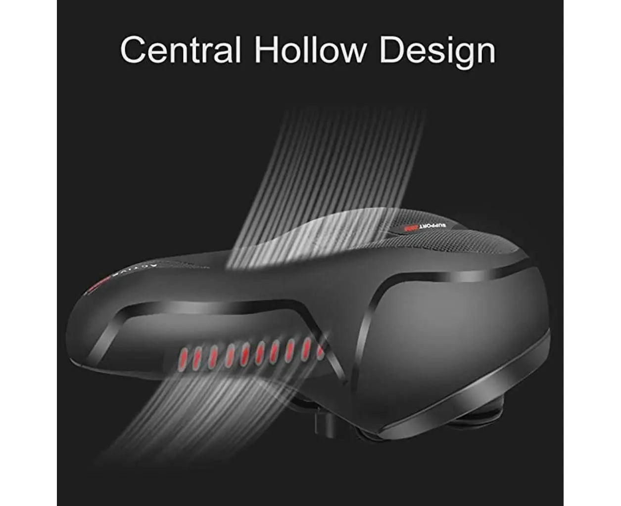Bicycle Saddle, Memory Foam Gel Bicycle Saddle, Ergonomic Hollow Saddle, Waterproof And Breathable Saddle For Men And Women Wholesale Hub