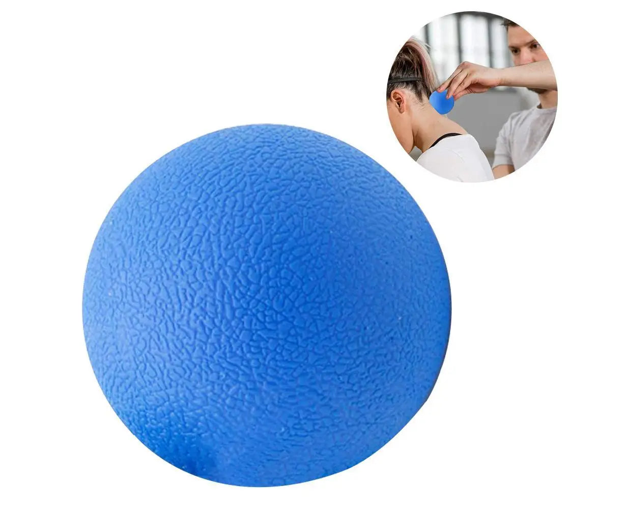 Fitness Ultimate Massage Balls for Physical Therapy ,Deep Tissue Trigger Point Myofascial Release Tools,Back, Shoulder - Blue Wholesale Hub