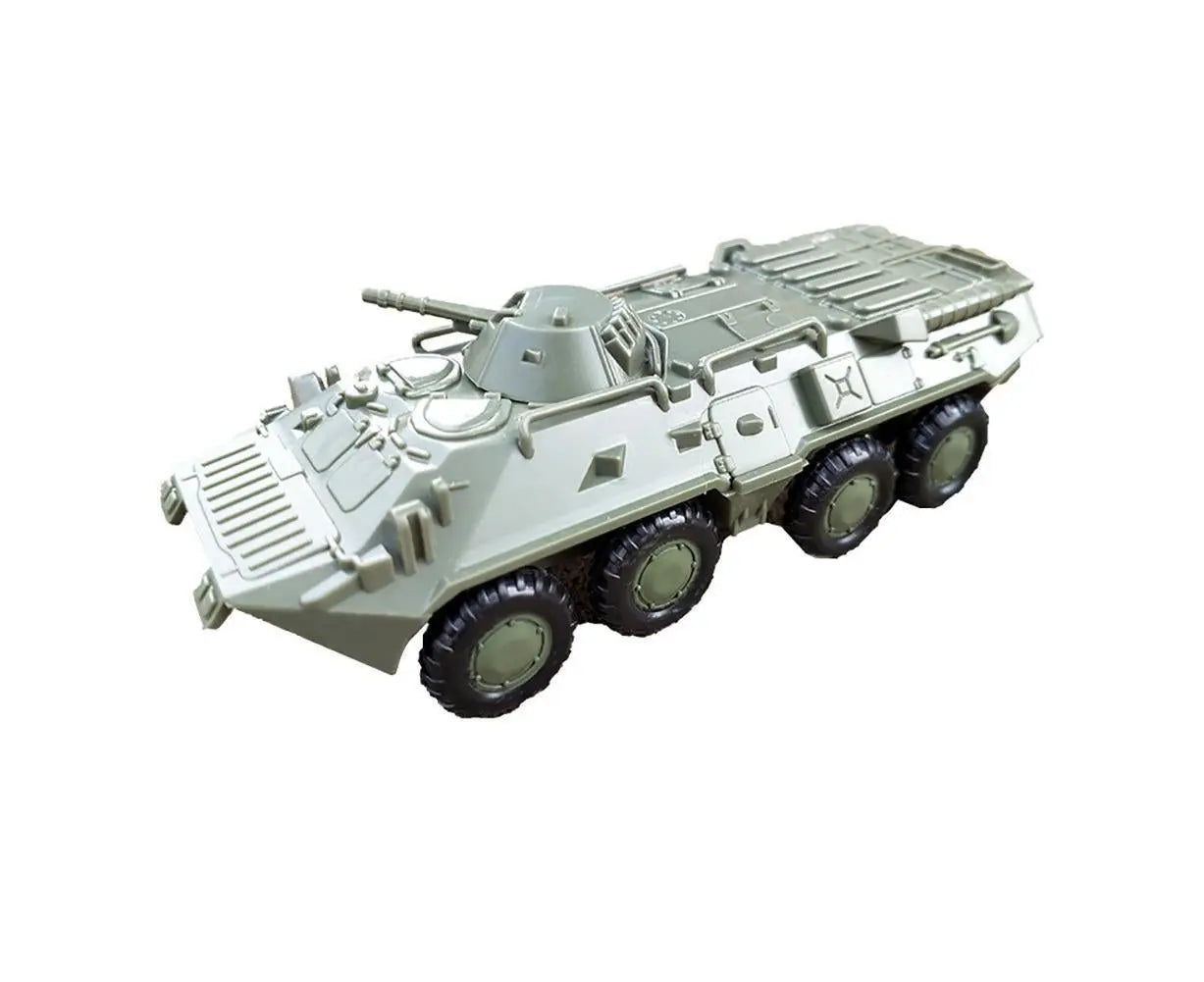 2Pcs/Set 1/72 M35 Truck BTR-80 Cavalry Carrier Model DIY Assembly Craft Boy and Girls Toy Wholesale Hub