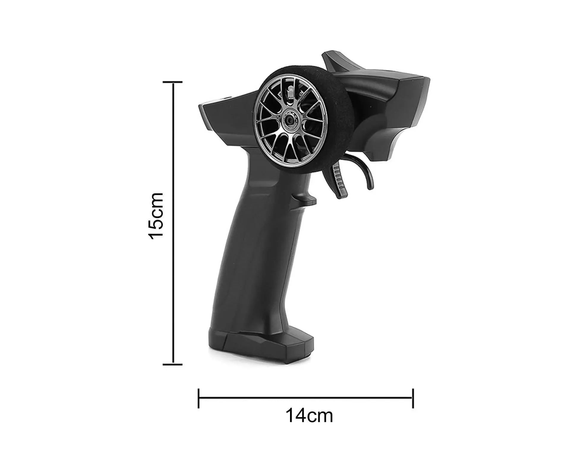 Remote Control High Imitation Electrical Full Proportional Racing Car Remote Controller for Boy and Girl Black Wholesale Hub