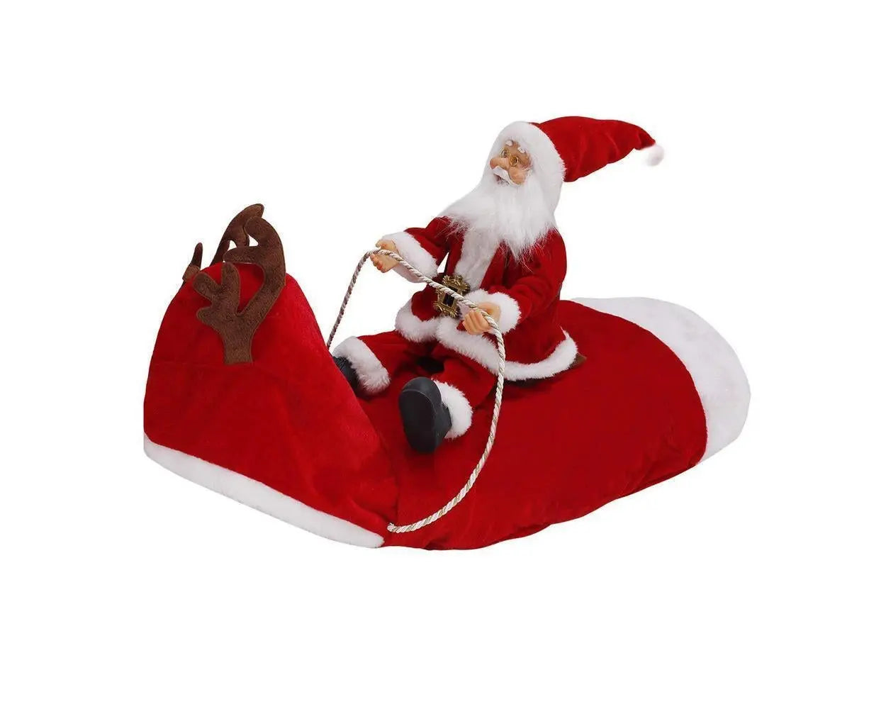 Santa Dog Costume Christmas Pet Clothes Santa Claus Riding Pet Costumes Party Dressing Up Dogs Cats Outfit For Small Medium Dogs Cats Wholesale Hub