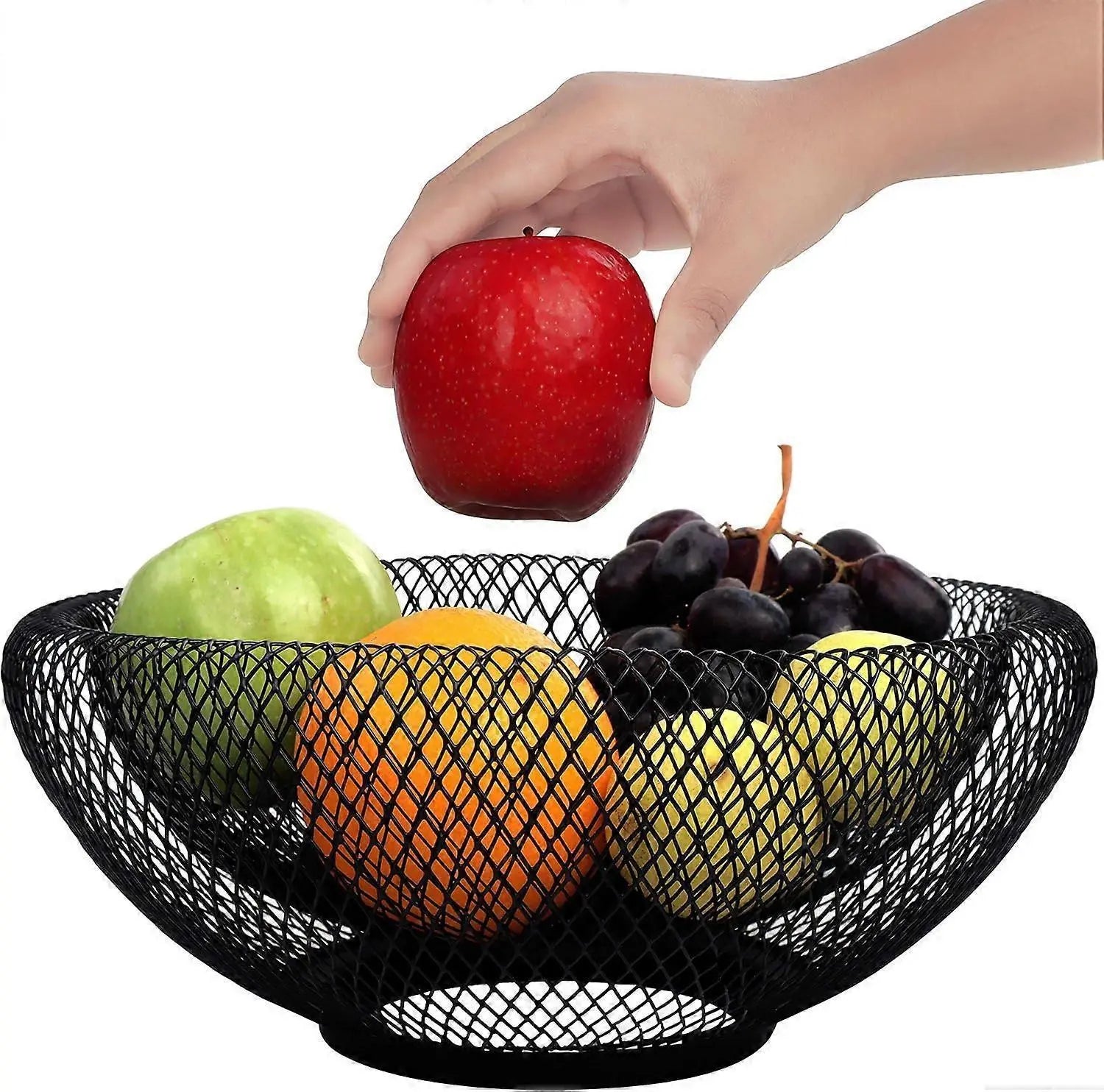 Fruit Bowl Black Fruit Basket Metal Bowl Black Metal Basket Decorative Bowl Black Fruit Bowl Modern Fruit Bowl Fruit Basket Wholesale Hub