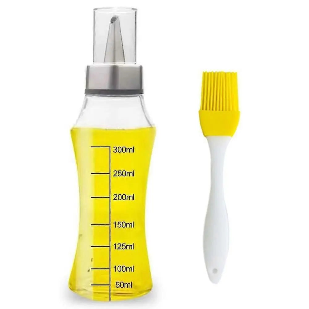 Bottle Of Oil Tortoiseshell Drinker + Silicone Brush Wholesale Hub
