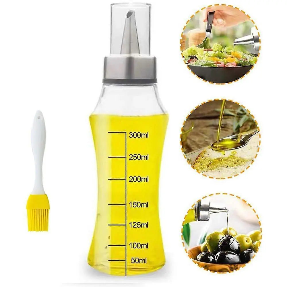 Bottle Of Oil Tortoiseshell Drinker + Silicone Brush Wholesale Hub