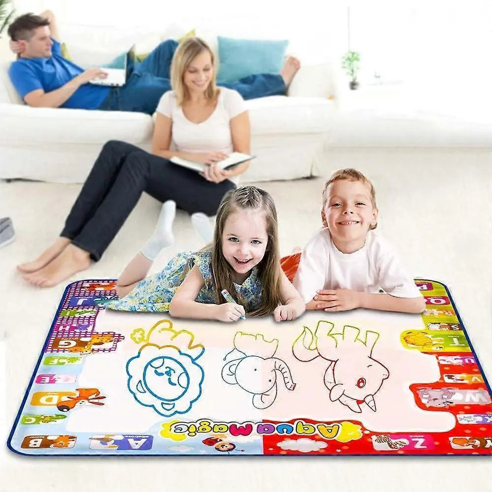 Water Doodle Mat, Large babies Painting Mat, Clean Drawing Mat with Neon Colors, Educational Toys for 3 4 5 6 Year Old babies babiess Boys Girls Wholesale Hub