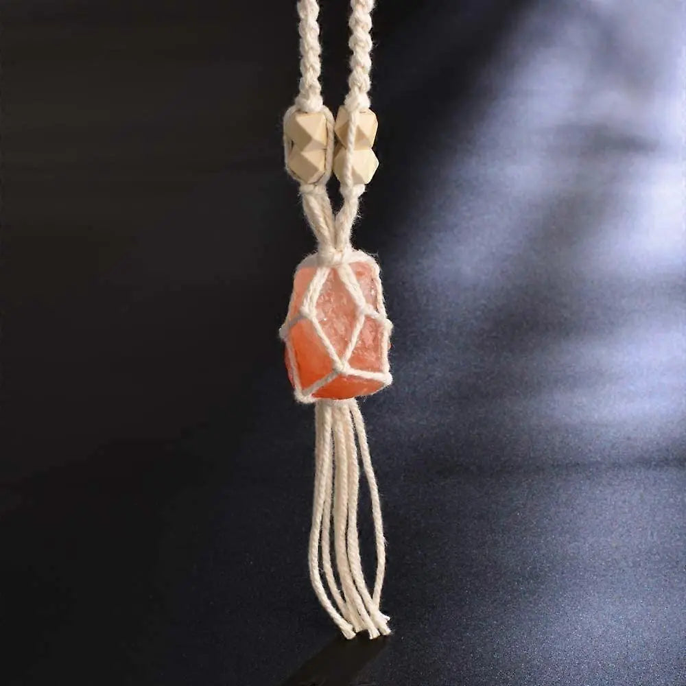 Himalayan Stone Healing Crystals Feng Shui Hanging Ornament Car Ornament Meditation Hanging Ornament Window Ornament Wholesale Hub