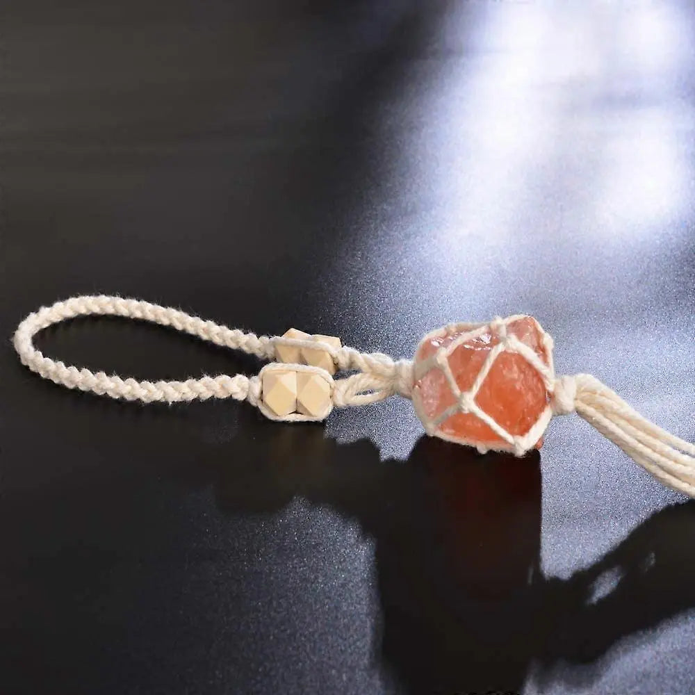 Himalayan Stone Healing Crystals Feng Shui Hanging Ornament Car Ornament Meditation Hanging Ornament Window Ornament Wholesale Hub