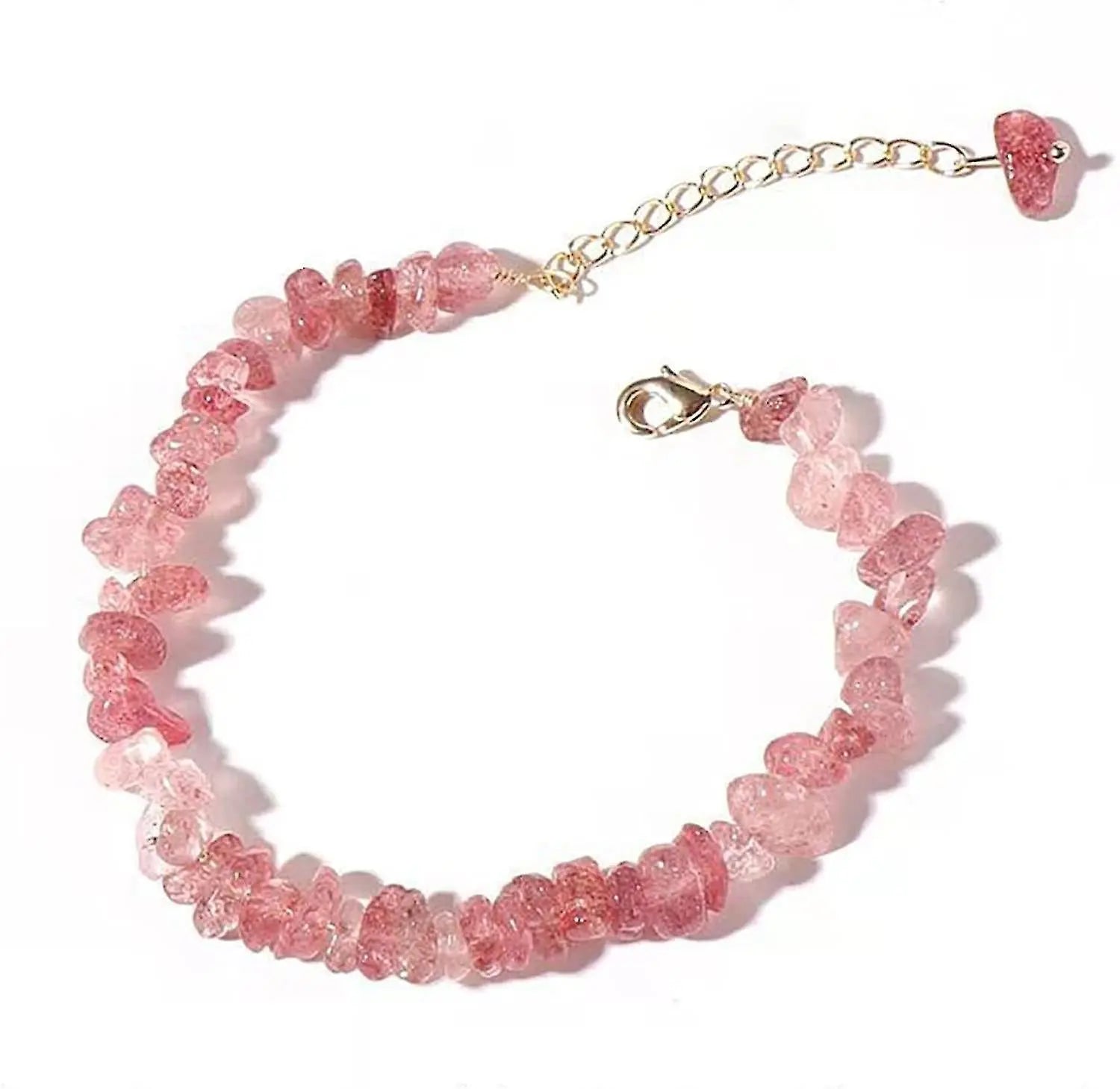 Healing Crystal Stone Beads Stretch Bracelets Crystal Bracelet Natural Gemstones Round Beads Energy Power Crystal Chakra Reiki Healing Elastic Stretch Wholesale Hub