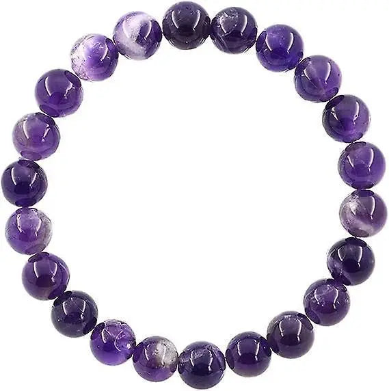 Men Women 8mm Natural Stone Bead Stretch Bracelet Healing Crystal Gemstone Beaded Bracelets Wholesale Hub