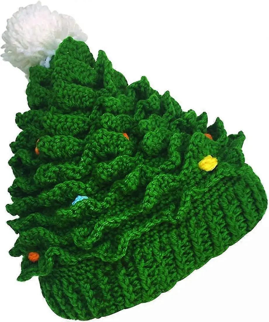 Unisex Christmas Winter Knitted Crochet Beanie Santa Hat Bearded Caps Wholesale Hub