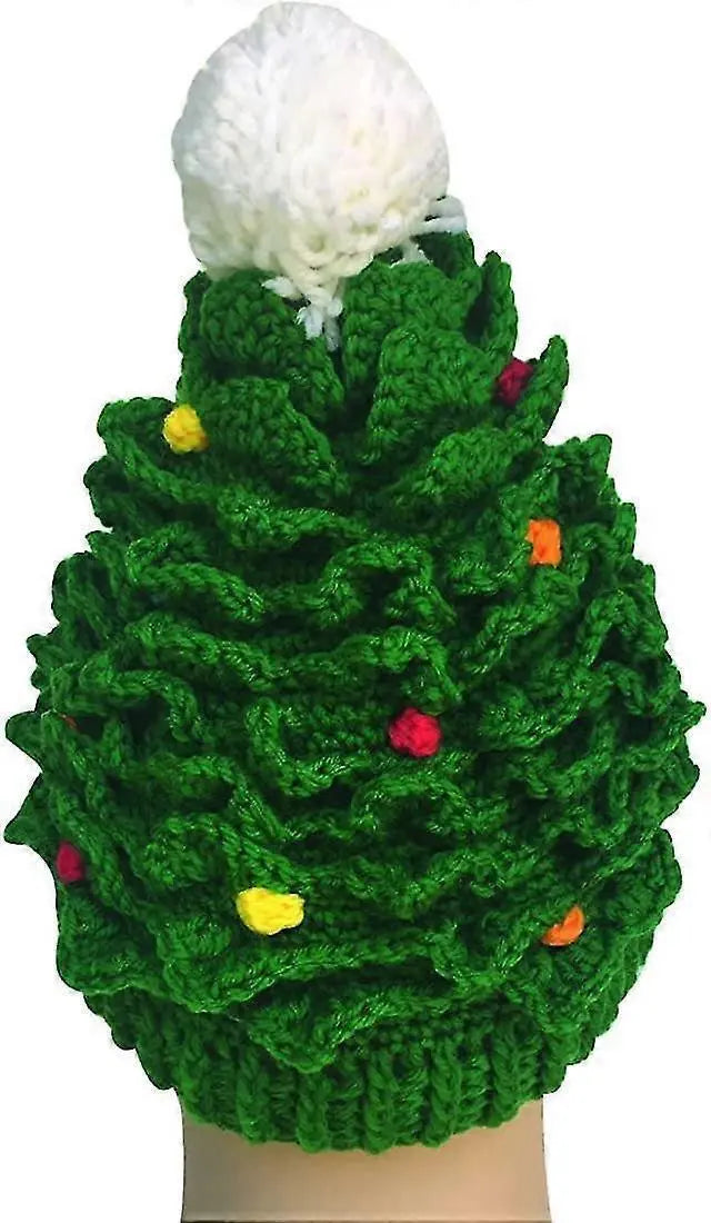 Unisex Christmas Winter Knitted Crochet Beanie Santa Hat Bearded Caps Wholesale Hub