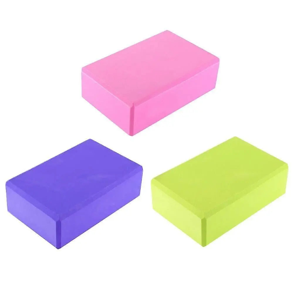 3 Pcs Fitness Yoga Brick Yoga Bolster Brick Yoga Practice Blocks Yoga Support Blocks Wholesale Hub