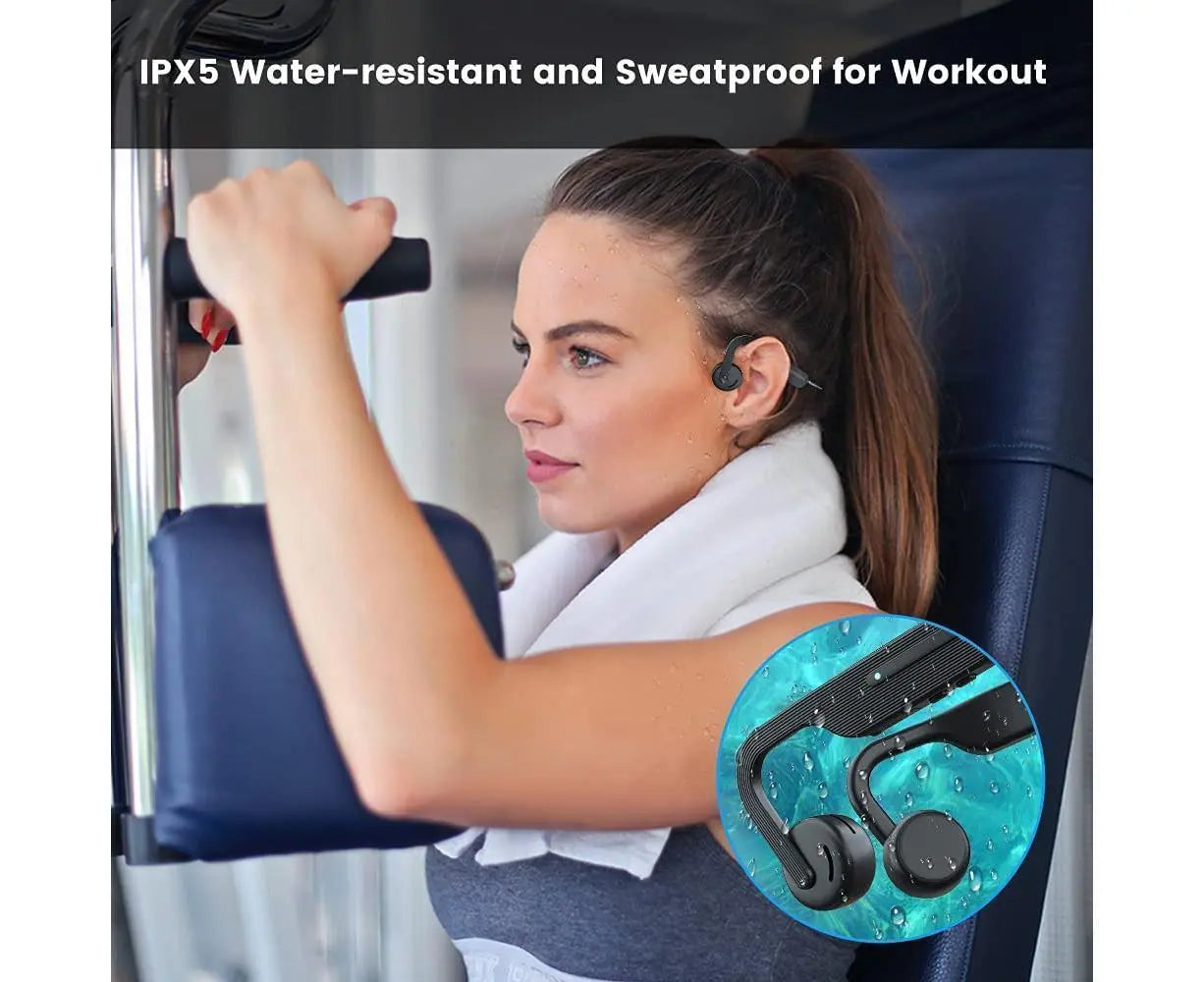 Air Open Ear Bone Conduction Headphones Wireless Bluetooth 5.0 with Mic Wholesale Hub