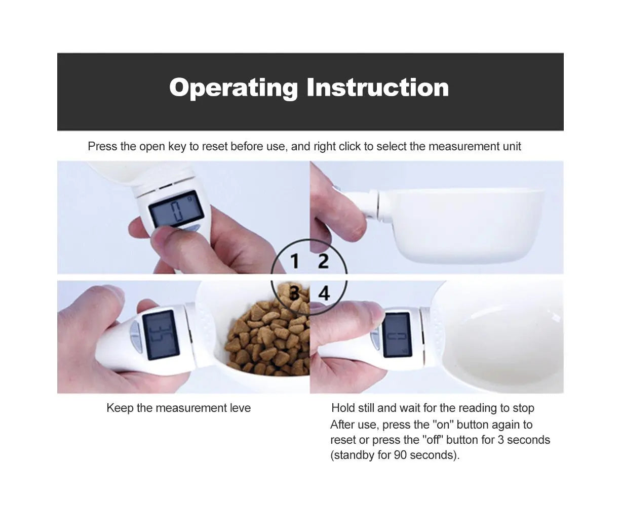 Pet Food Water Scoop Kitchen Scale Spoon Wholesale Hub