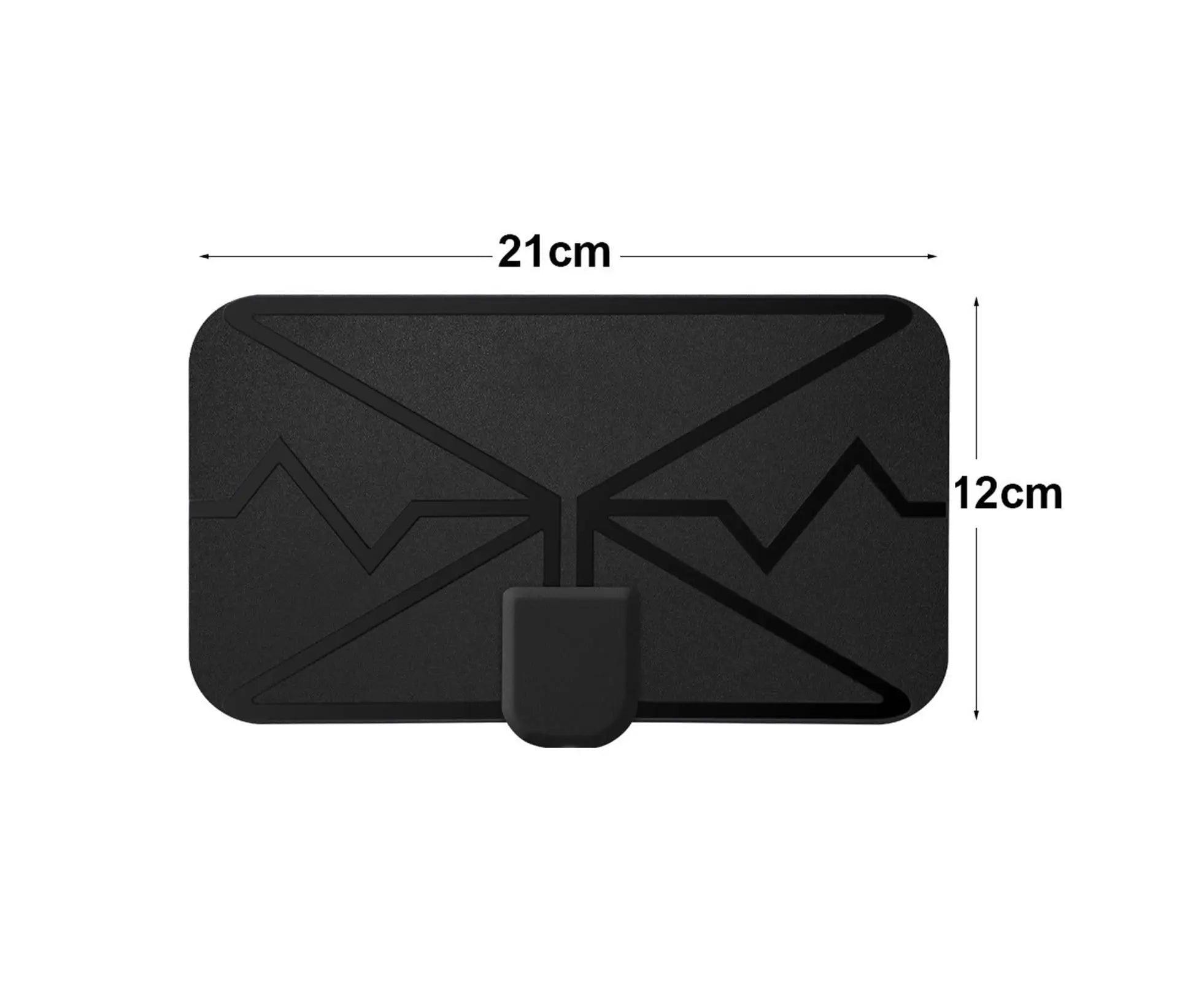 TV Antenna Mini 300 Miles Range 4K High Performing Digital Antenna for Home - Black Wholesale Hub