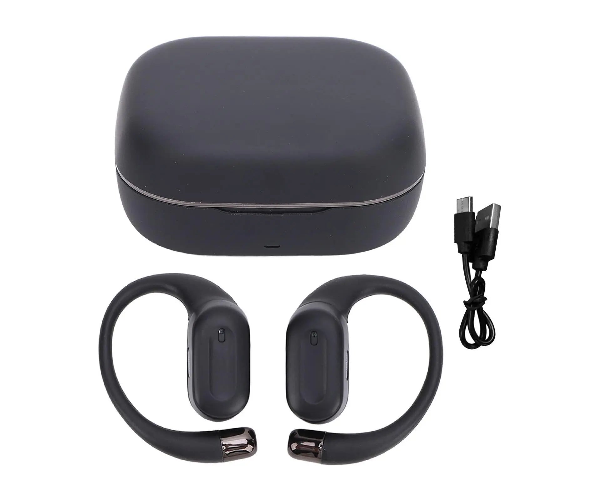 Language Translator Earbuds Bluetooth 5.3 144 Languages Online 3 Modes Instant Voice with APP for IOS Android Black Wholesale Hub