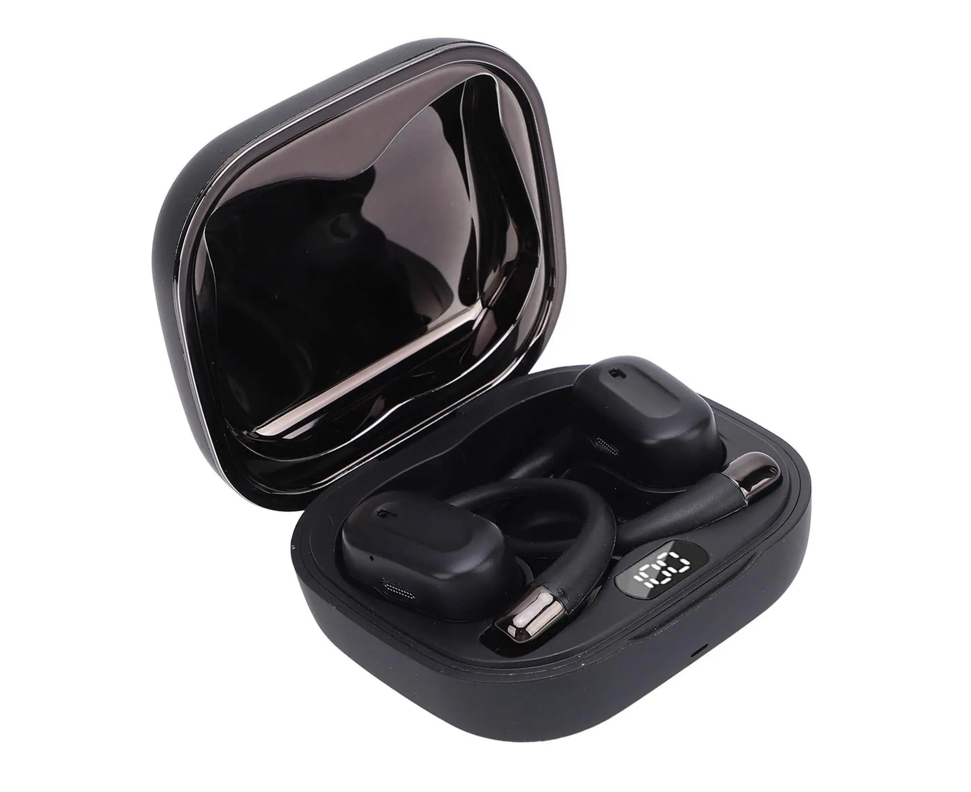 Language Translator Earbuds Bluetooth 5.3 144 Languages Online 3 Modes Instant Voice with APP for IOS Android Black Wholesale Hub