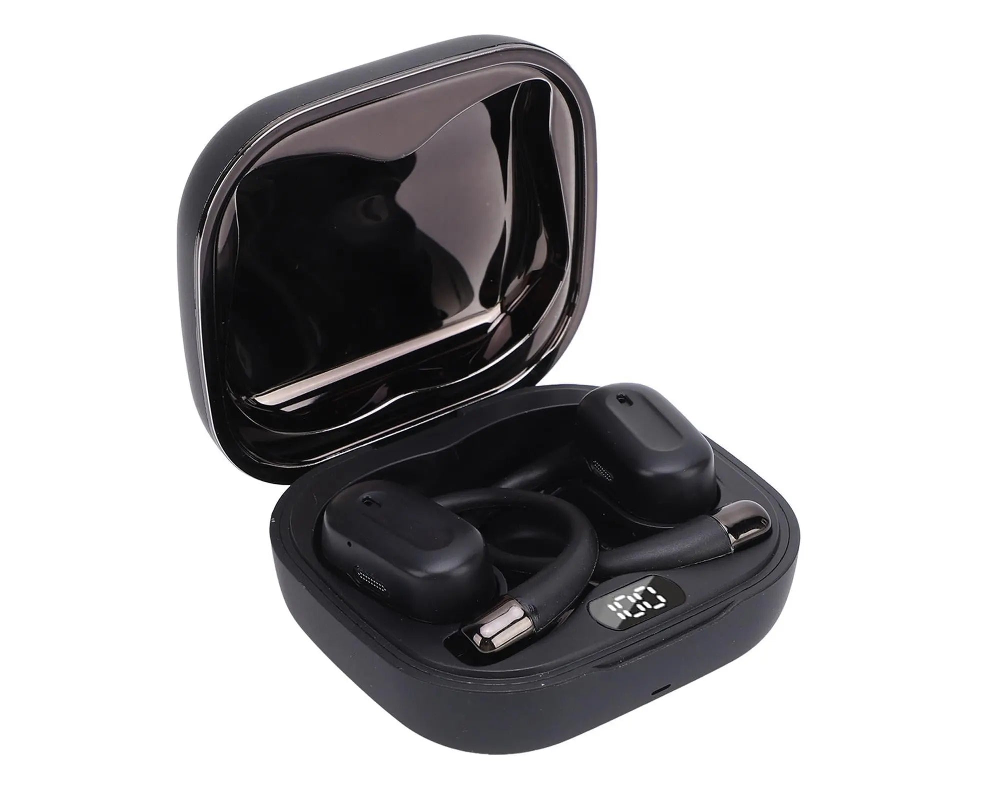Language Translator Earbuds Bluetooth 5.3 144 Languages Online 3 Modes Instant Voice with APP for IOS Android Black Wholesale Hub