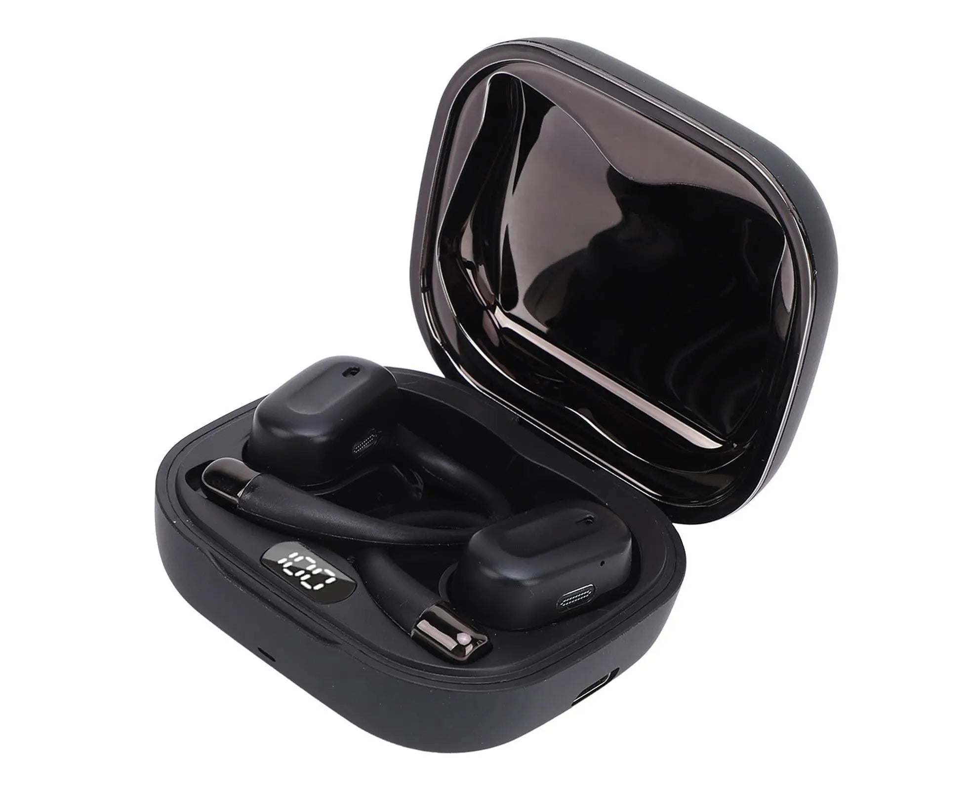 Language Translator Earbuds Bluetooth 5.3 144 Languages Online 3 Modes Instant Voice with APP for IOS Android Black Wholesale Hub
