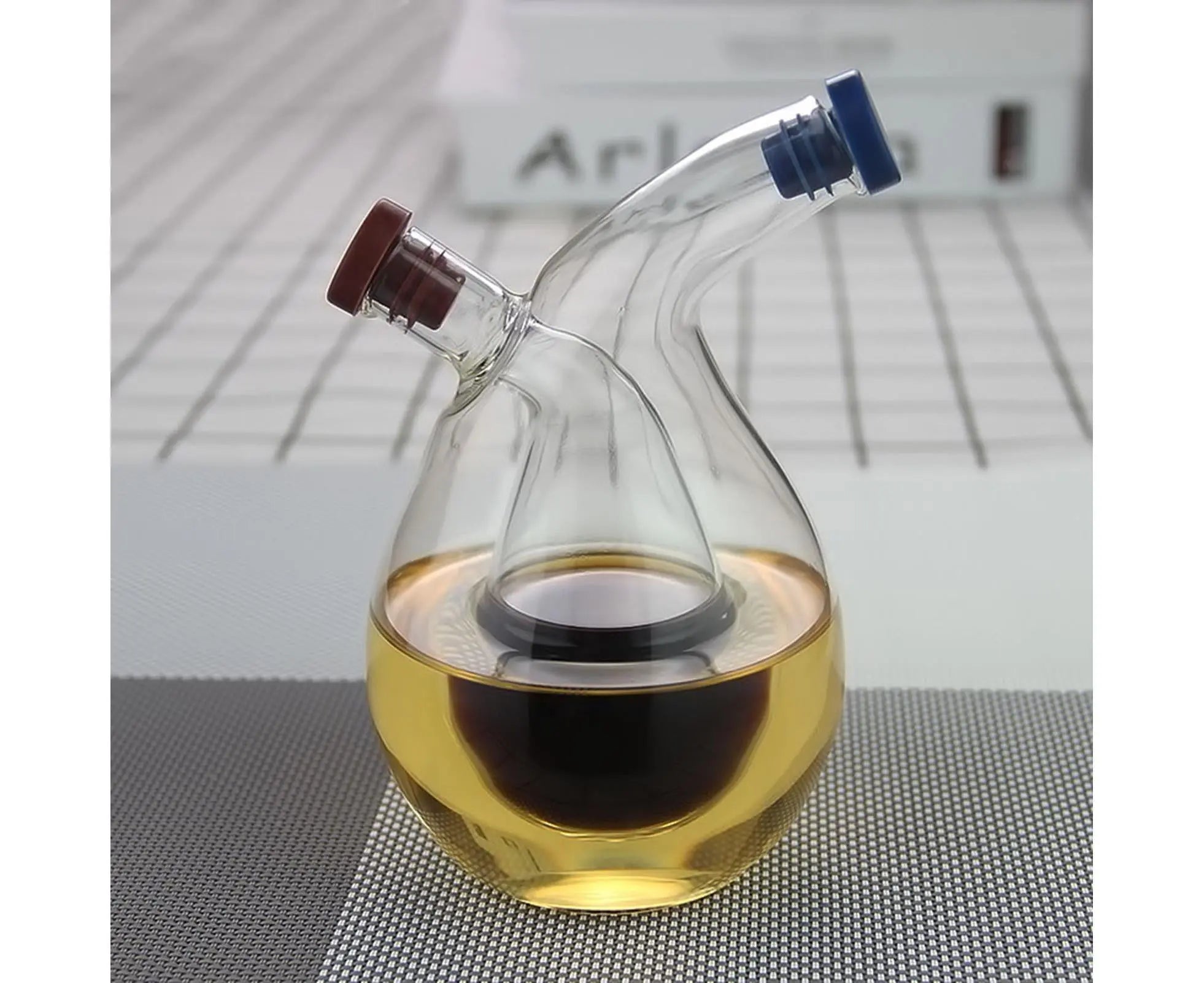 280ml Sauce Bottle Glass Seasoning Storage Bottle-Transparent Wholesale Hub