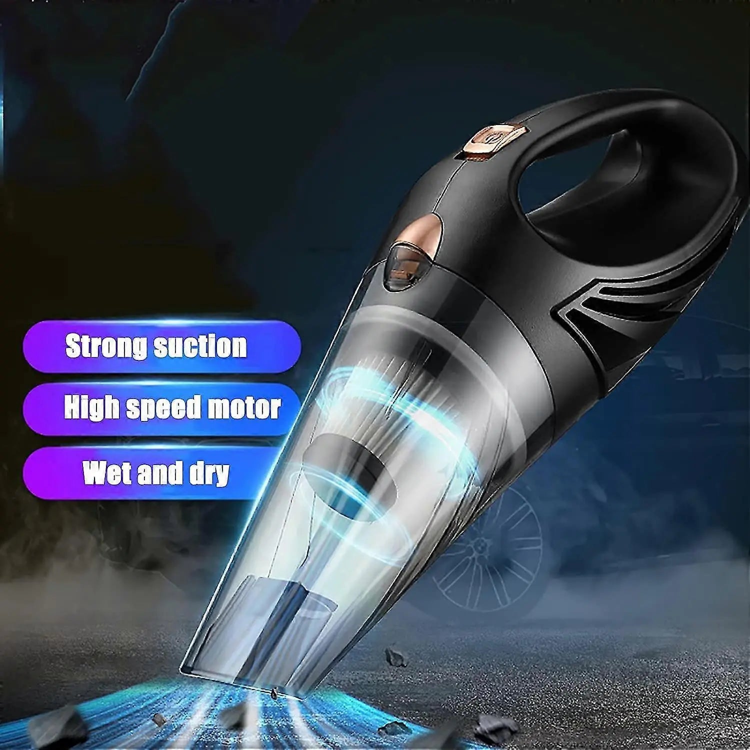 Car Vacuum Cleaner Portable Usb Handheld Vacuum For Home Car Dry Cleaning Wholesale Hub