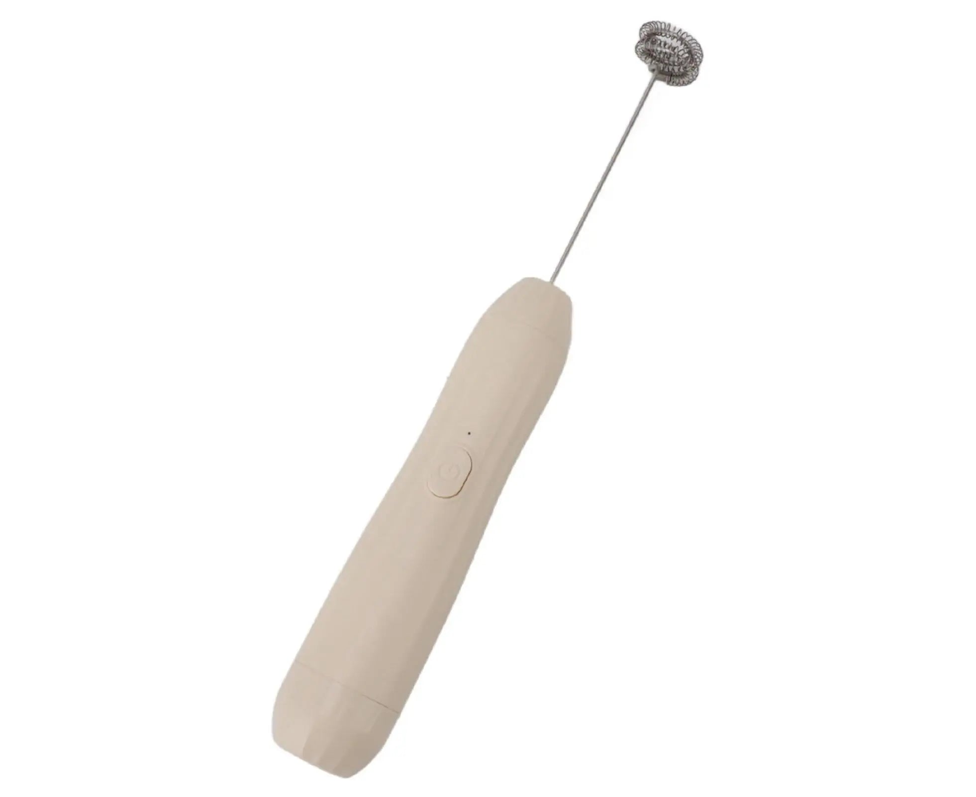 Khaki Rechargeable Milk Frother, Coffee Mixer for Lattes & Hot Chocolate Wholesale Hub