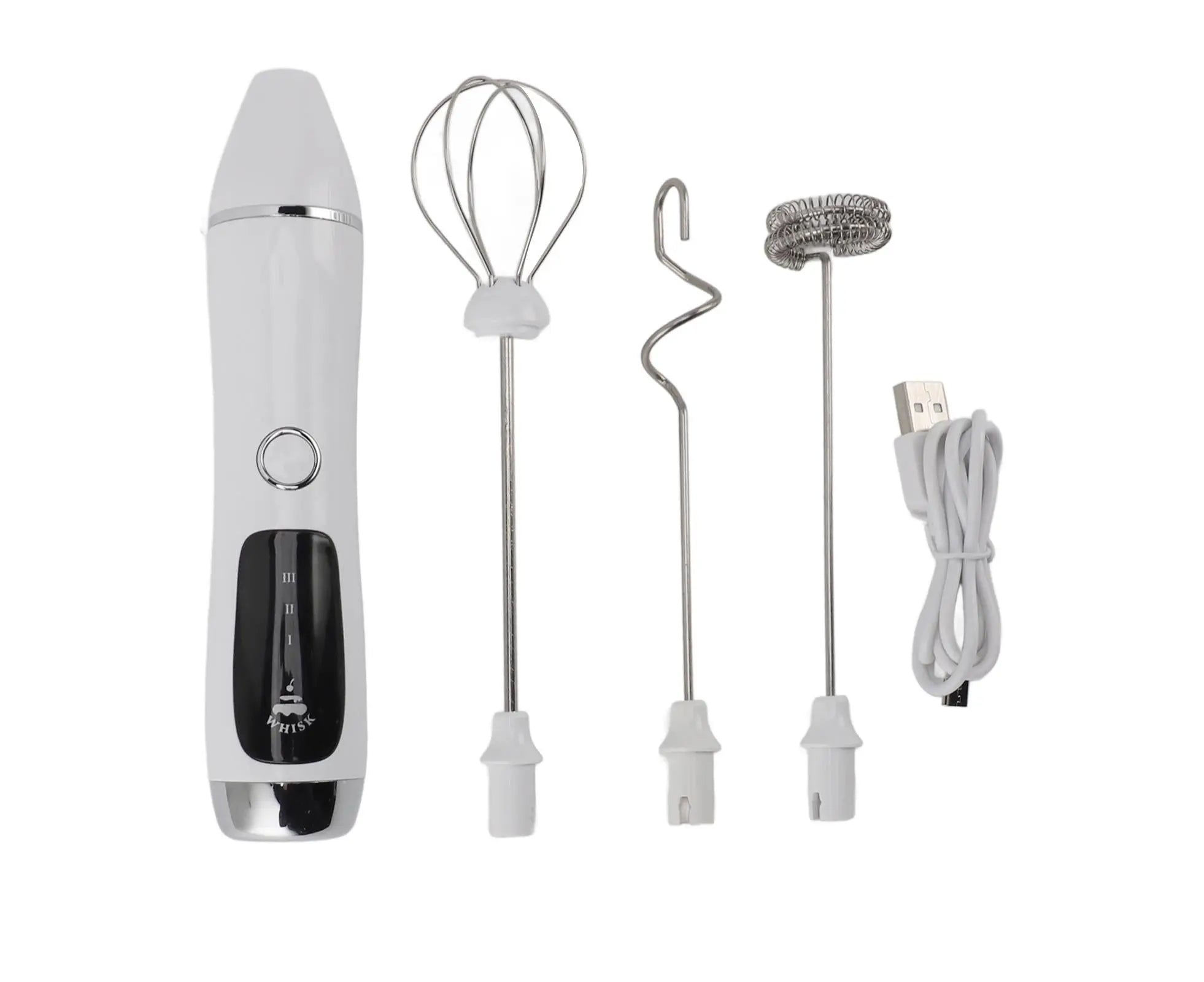 Handheld Electric Milk Frother, Wireless Portable Foam Maker for Coffee, Tea & Chocolate Wholesale Hub