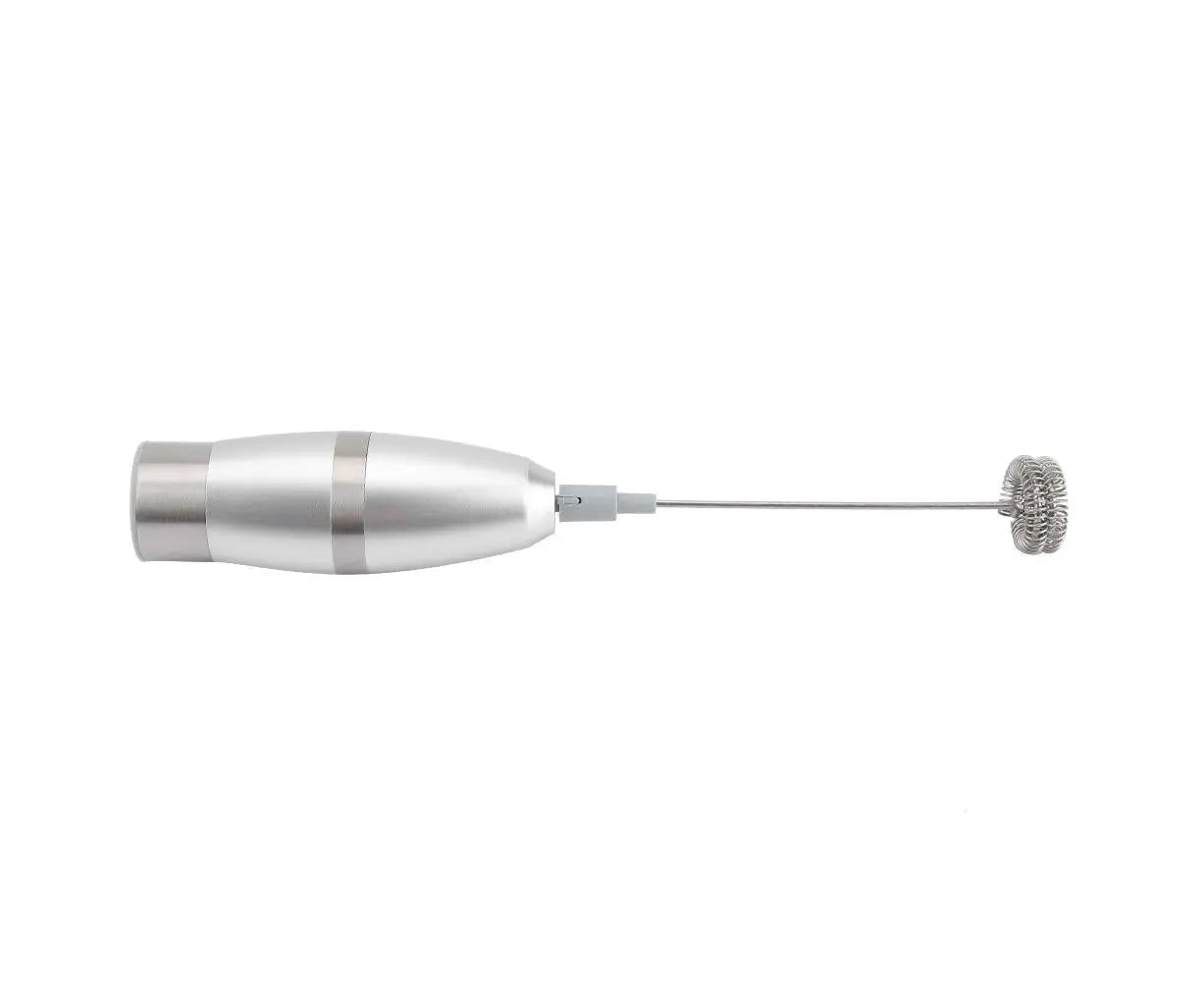 Stainless Steel Handheld Electric Milk Frother, Portable Frother for Cappuccino & Frappe Wholesale Hub