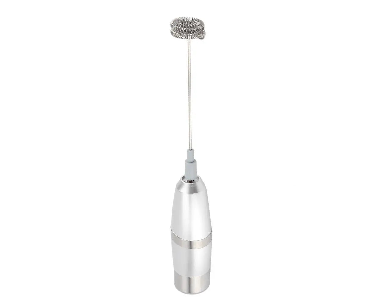 Stainless Steel Handheld Electric Milk Frother, Portable Frother for Cappuccino & Frappe Wholesale Hub
