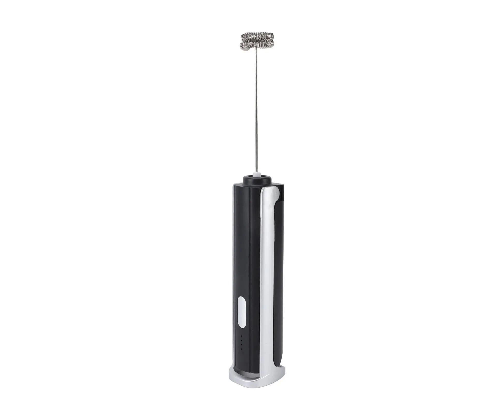 Handheld Milk Frother, Black, Dual Hoop Head, 3 Adjustable Gears, Electric Foam Maker for Coffee Wholesale Hub