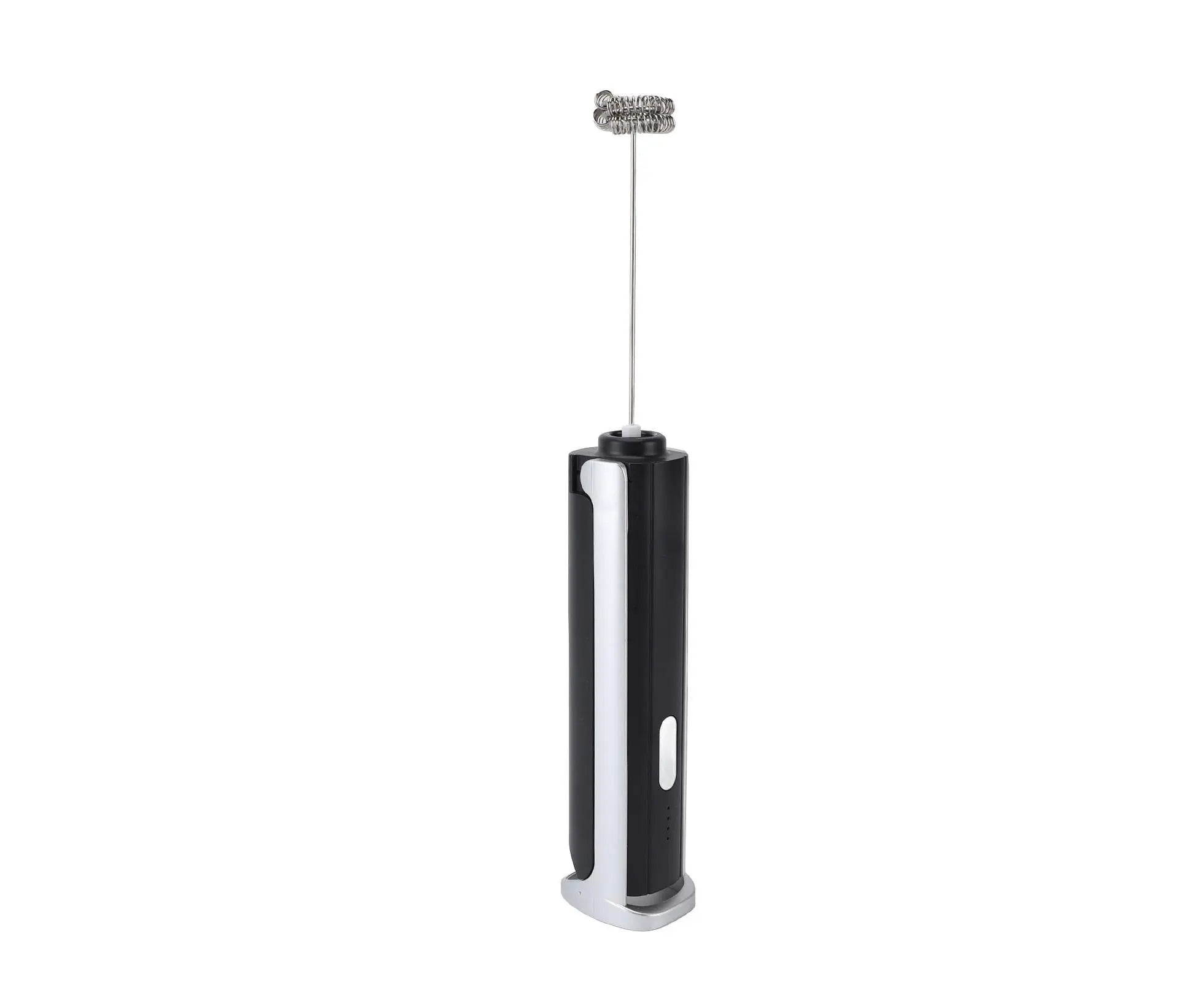 Handheld Milk Frother, Black, Dual Hoop Head, 3 Adjustable Gears, Electric Foam Maker for Coffee Wholesale Hub