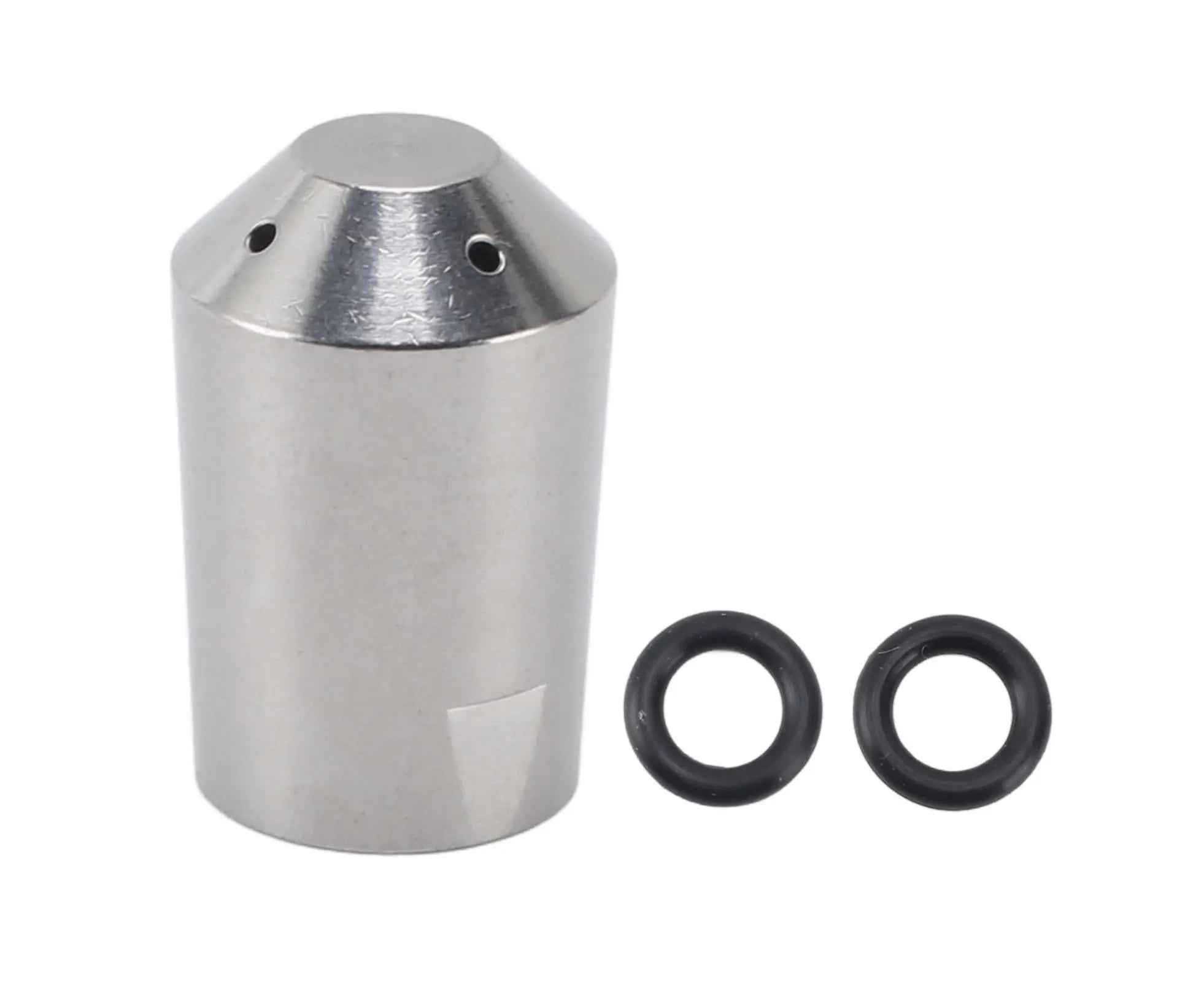 Coffee Machine Nozzle, Stainless Steel Milk Foam Spout Replacement for Rancilio, Four Hole Tip Wholesale Hub
