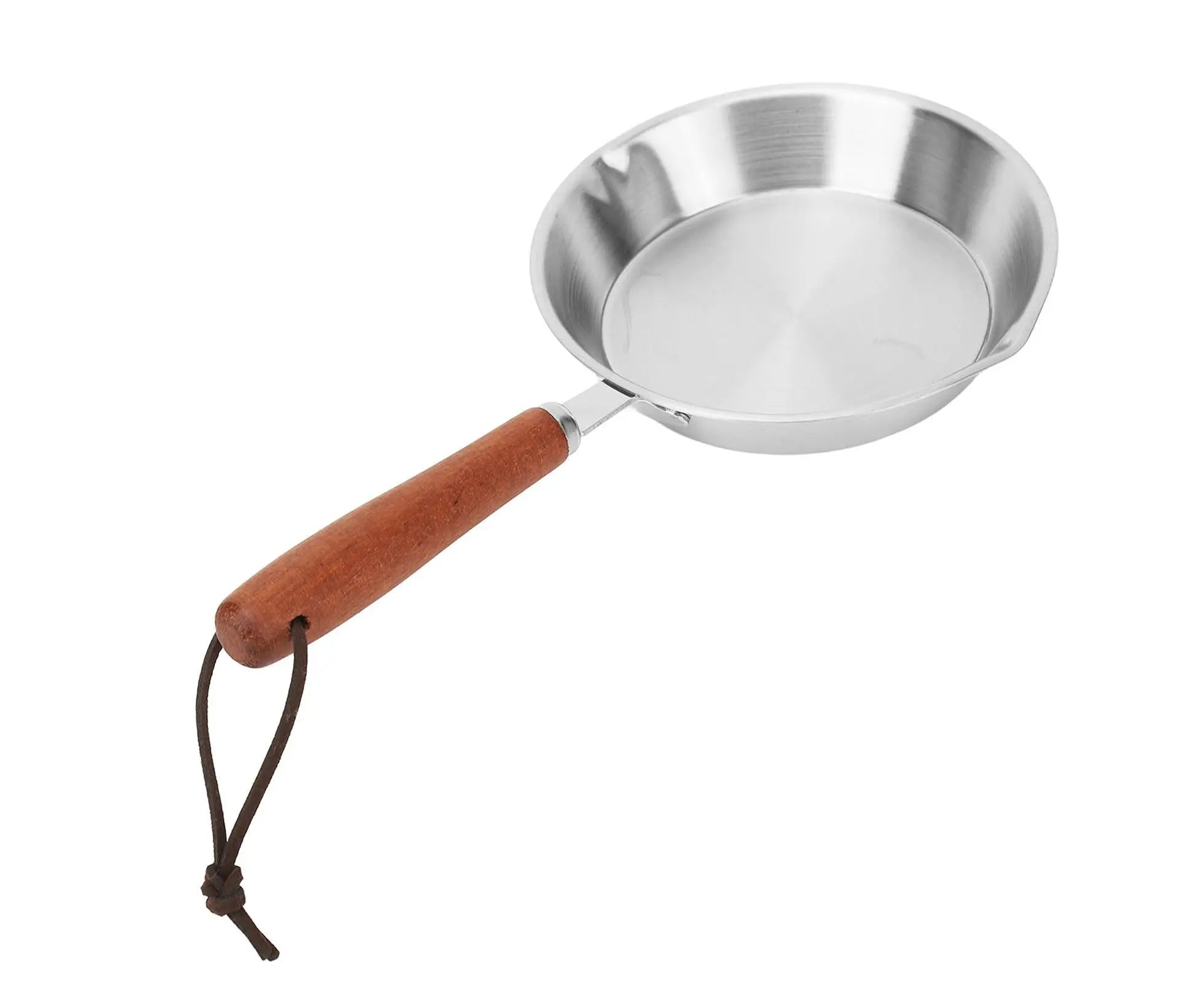 Stainless Steel Frying Pan, Non-Stick Egg Fryer for Household & Restaurant, 6.3 Inch Wholesale Hub