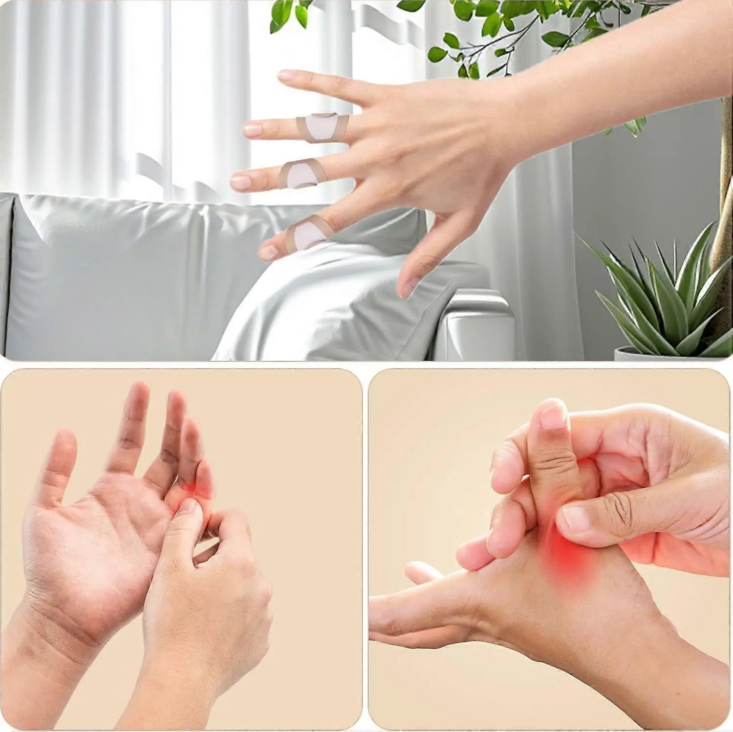 10pcs Castor Oil Finger Wraps & 2pcs Castor Oil Pack for Hands, Soft Cotton Wholesale Hub