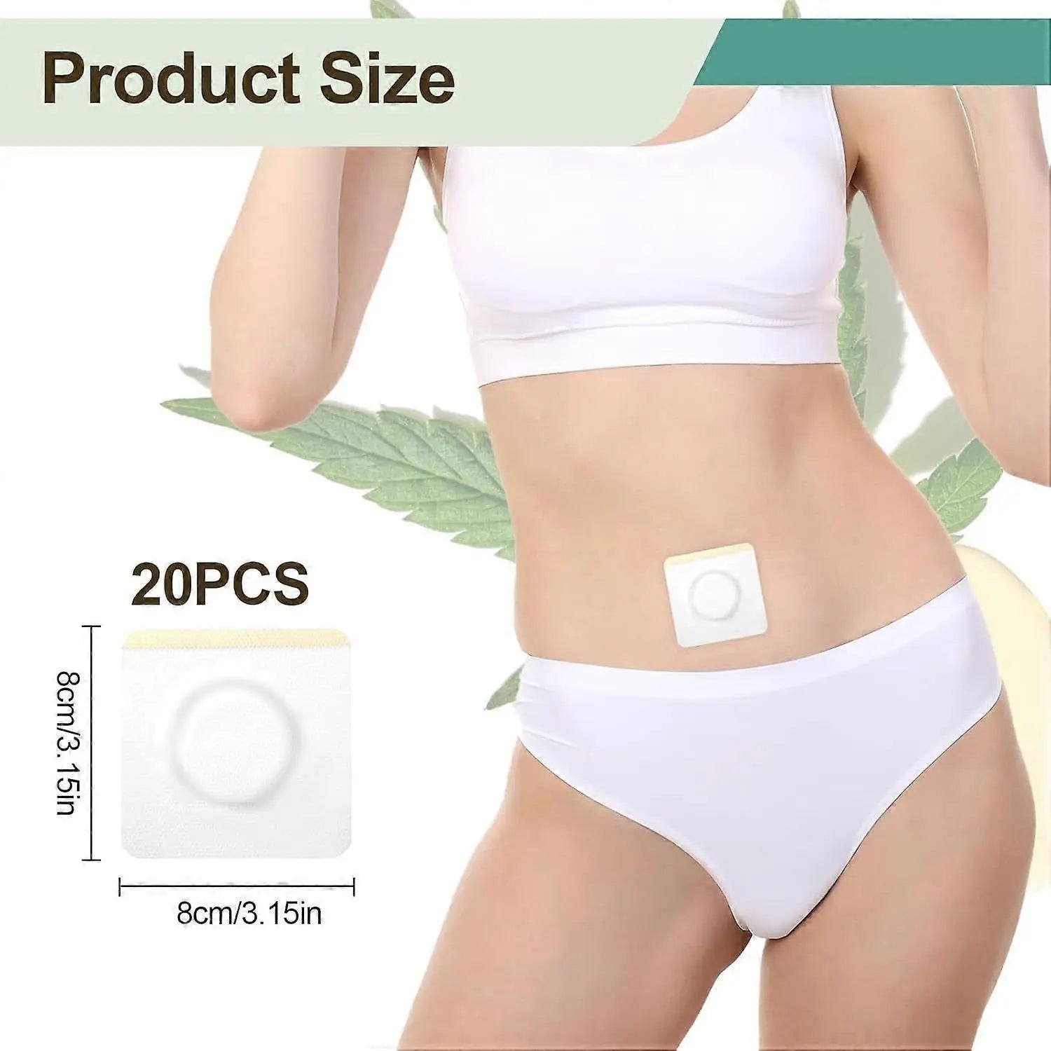 20Pcs Castor Oil Belly Button Patch, Castor Oil Patches Disposable, Castor Oil Wholesale Hub