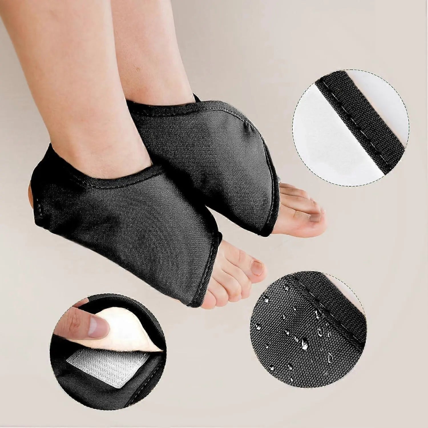 2pcs Ankle Castor Oil Pack, Comfortable Castor Oil Pack Wrap for Feet Castor Oil Wholesale Hub