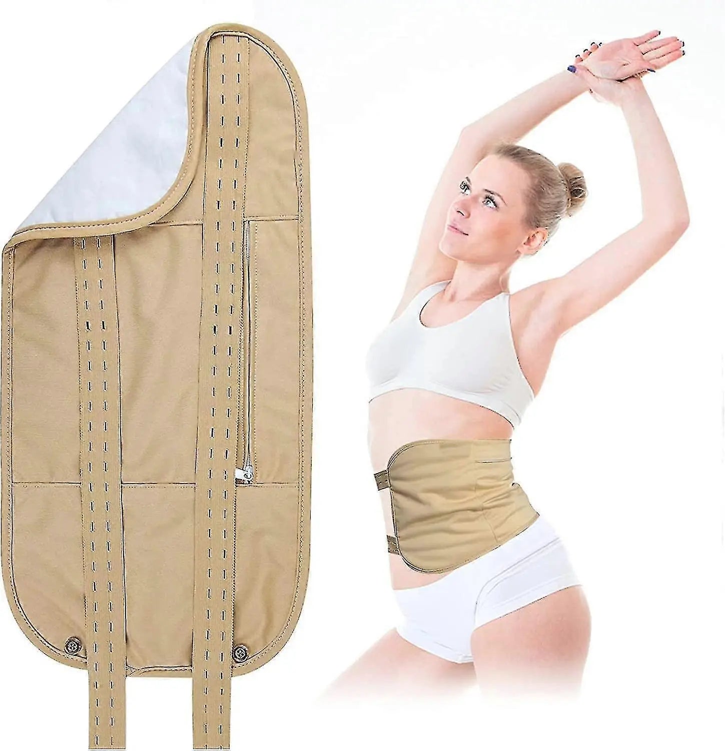 Castor Oil Packs, Compressed Reusable Castor Oil Pack Kit (castor Oil Not Included) Wholesale Hub