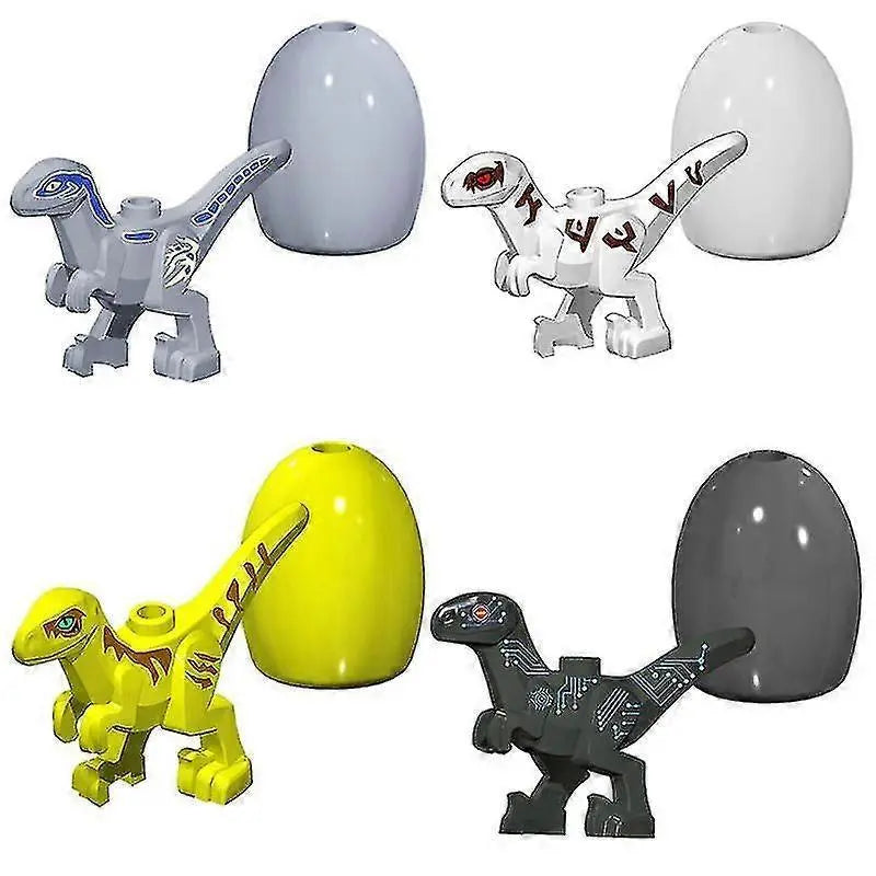 4pcs Jurassic Dinosaur Building Blocks Dinosaur Eggs Dinosaur boy and girls Toys Wholesale Hub
