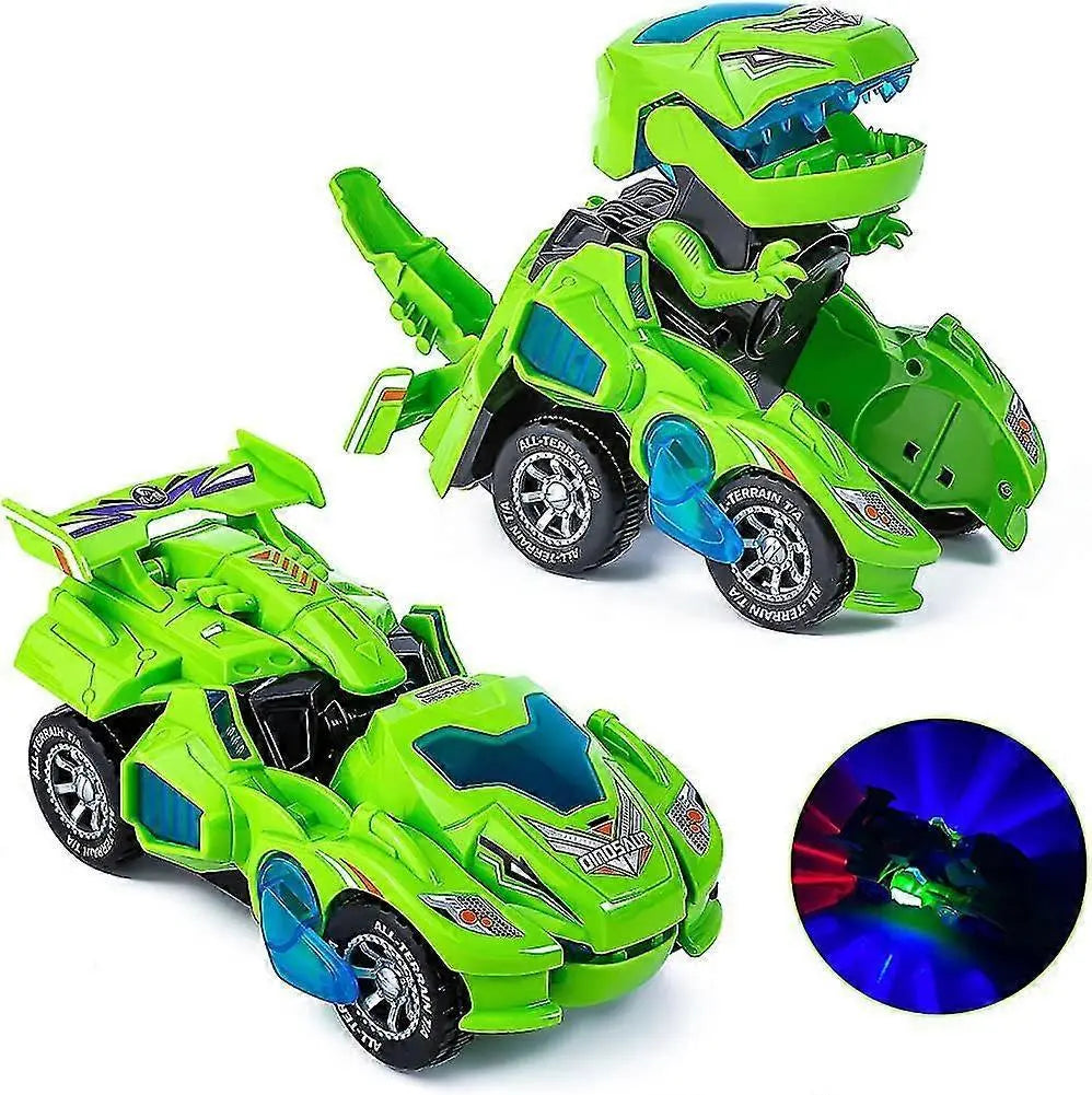 Dinosaur Transforming Car Electric Dinosaur Toys Automatic Transforming Dinosaur Wholesale Hub