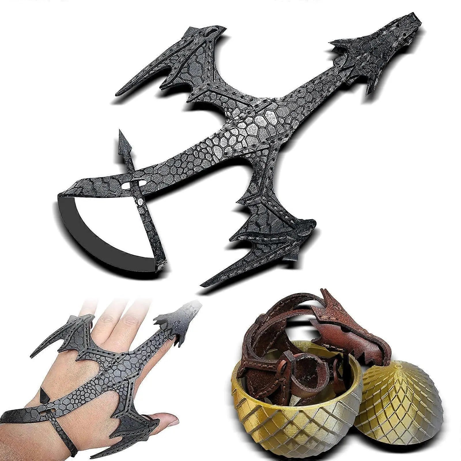 Mystery Color Dragon Egg with Left Hand Black Dragon Bracelet Wholesale Hub
