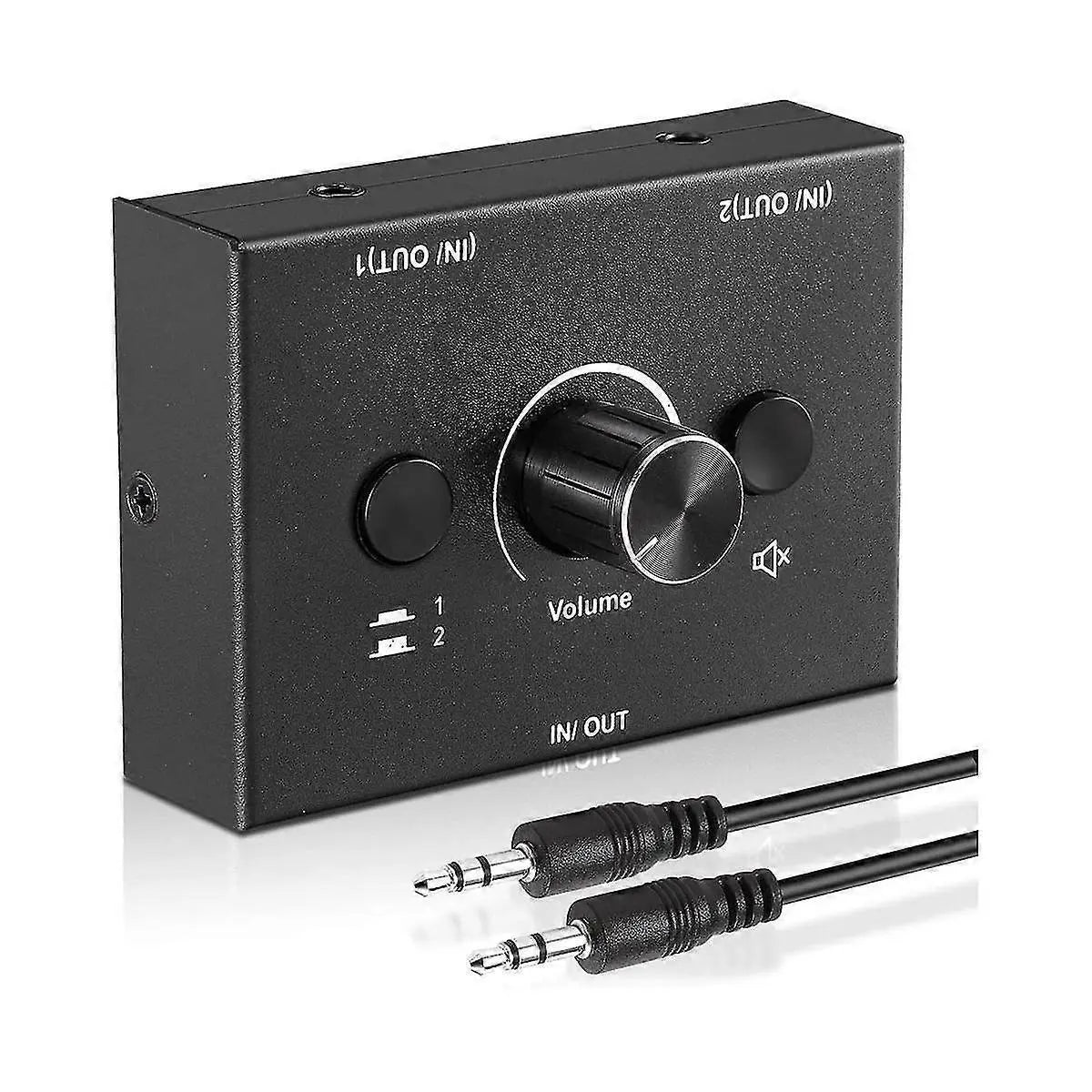 3.5mm Audio Switcher 2 In 1 Out / 1 In 2 Out Wholesale Hub