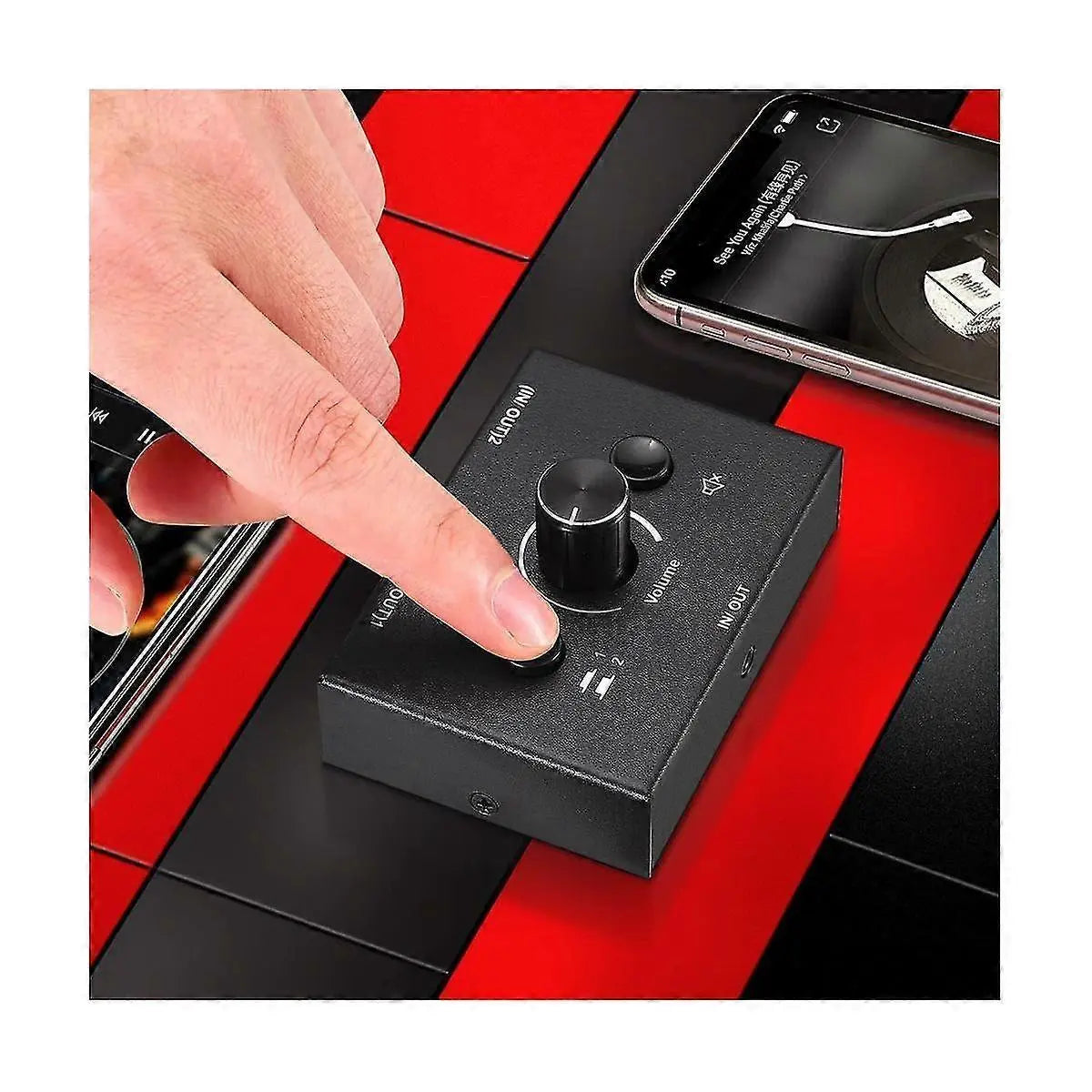 3.5mm Audio Switcher 2 In 1 Out / 1 In 2 Out Wholesale Hub
