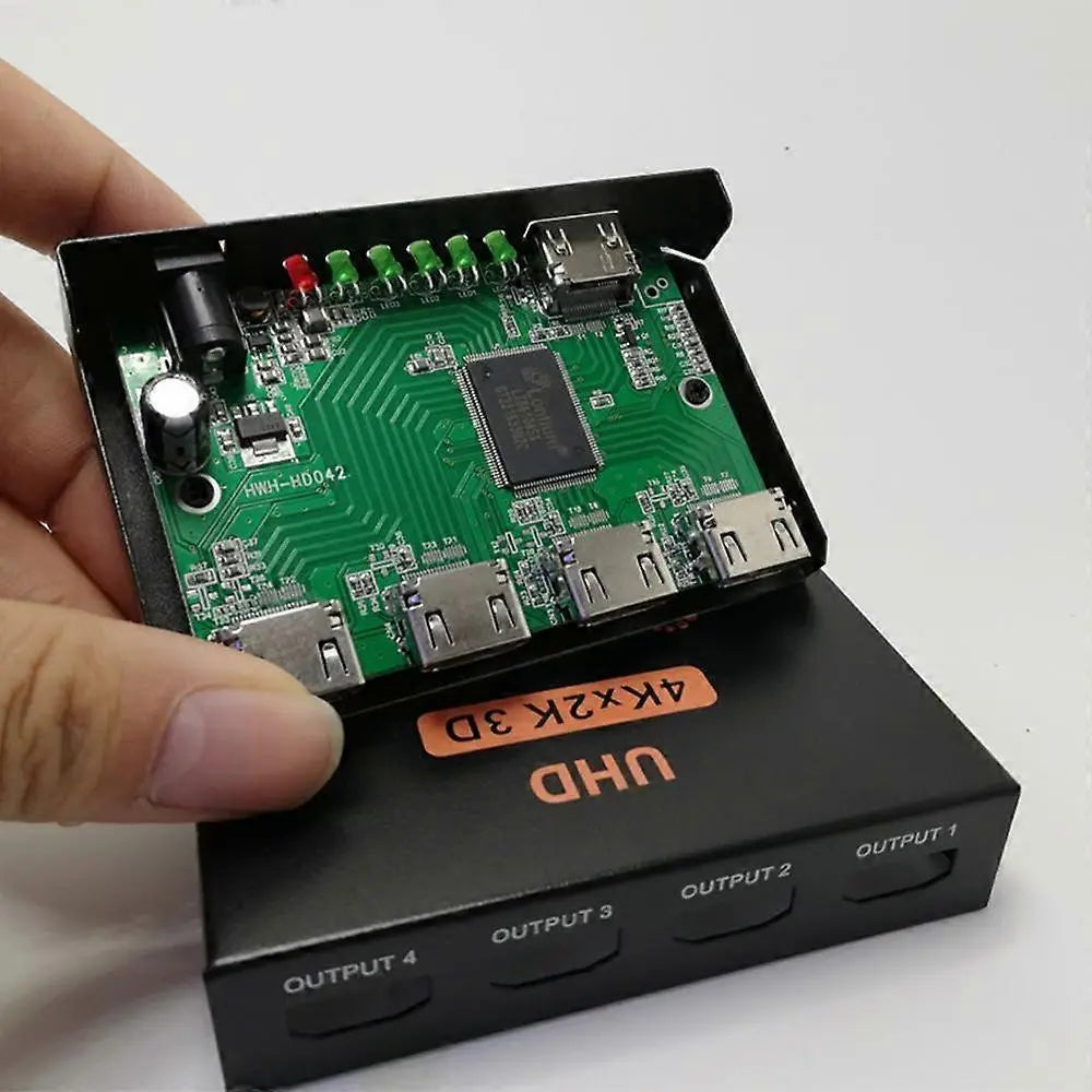 1 In 4 Out 4K HDMI Splitter for Monitor/TV/Computer Display Wholesale Hub