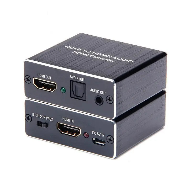 4K HDMI Audio Extractor Converter to HDMI + Optical SPDIF + 3.5mm Wholesale Hub